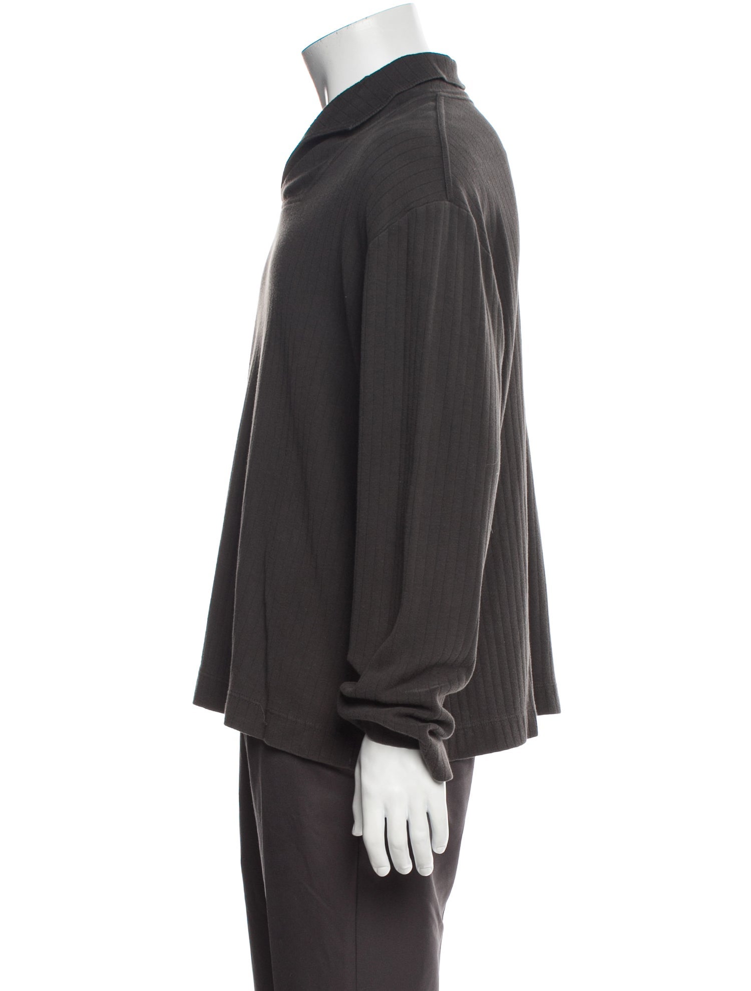 Dries Van Noten V-Neck Long Sleeve Henley