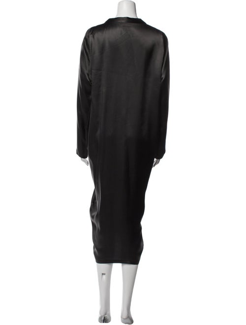 Dries Van Noten V-Neck Long Dress