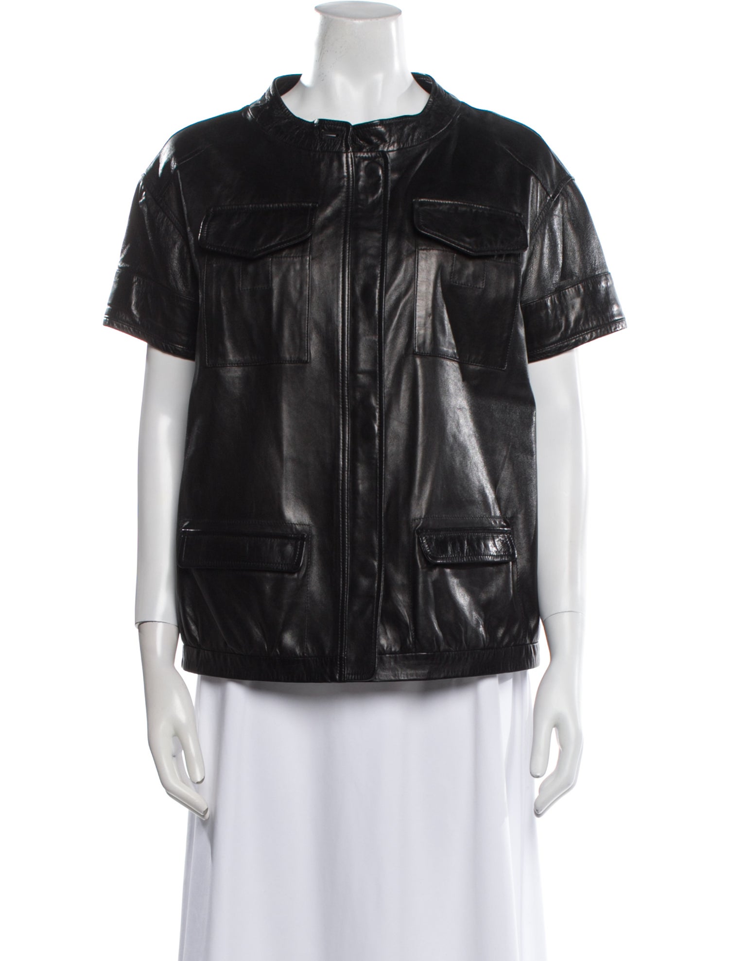 Dries Van Noten Leather Jacket