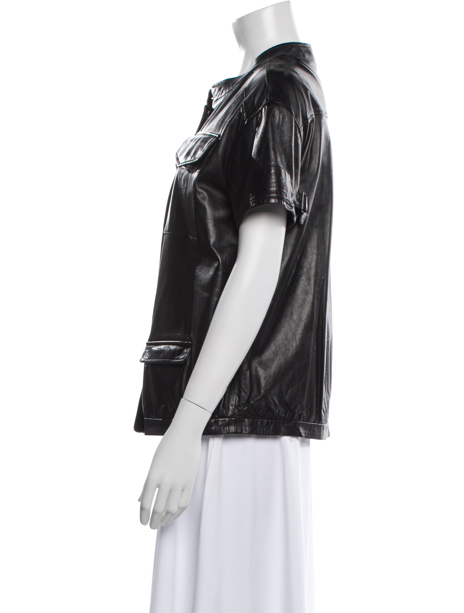 Dries Van Noten Leather Jacket