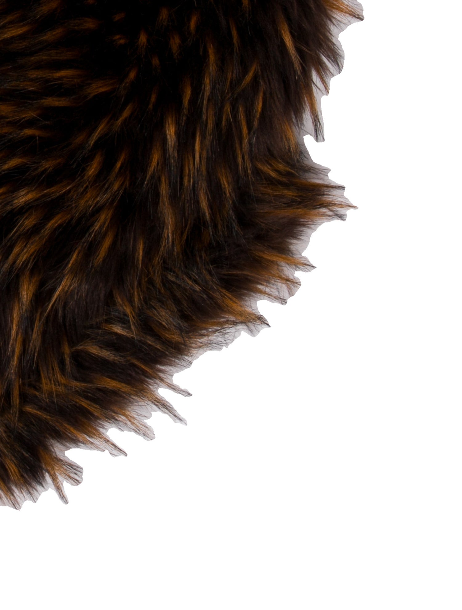 Dries Van Noten Faux Fur Shawl