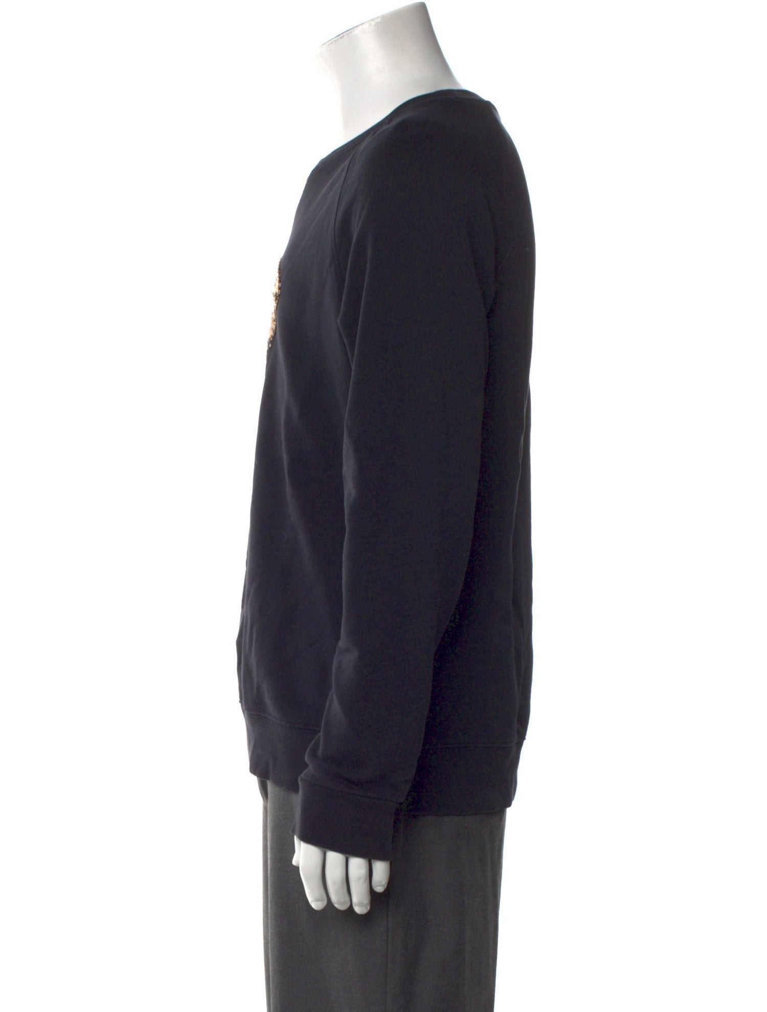 Dries Van Noten Graphic Print Crew Neck Pullover