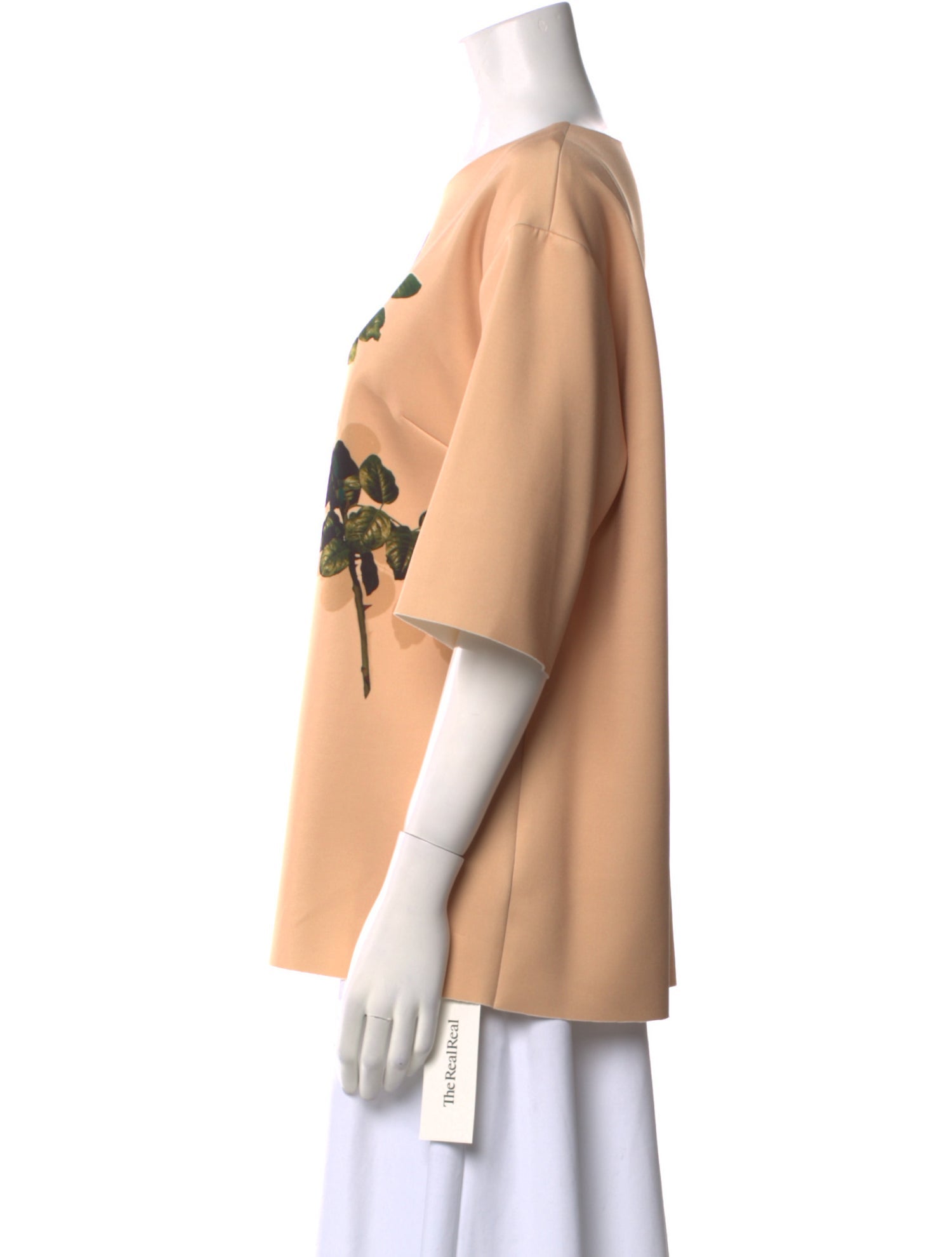 Dries Van Noten Graphic Print Bateau Neckline T-Shirt