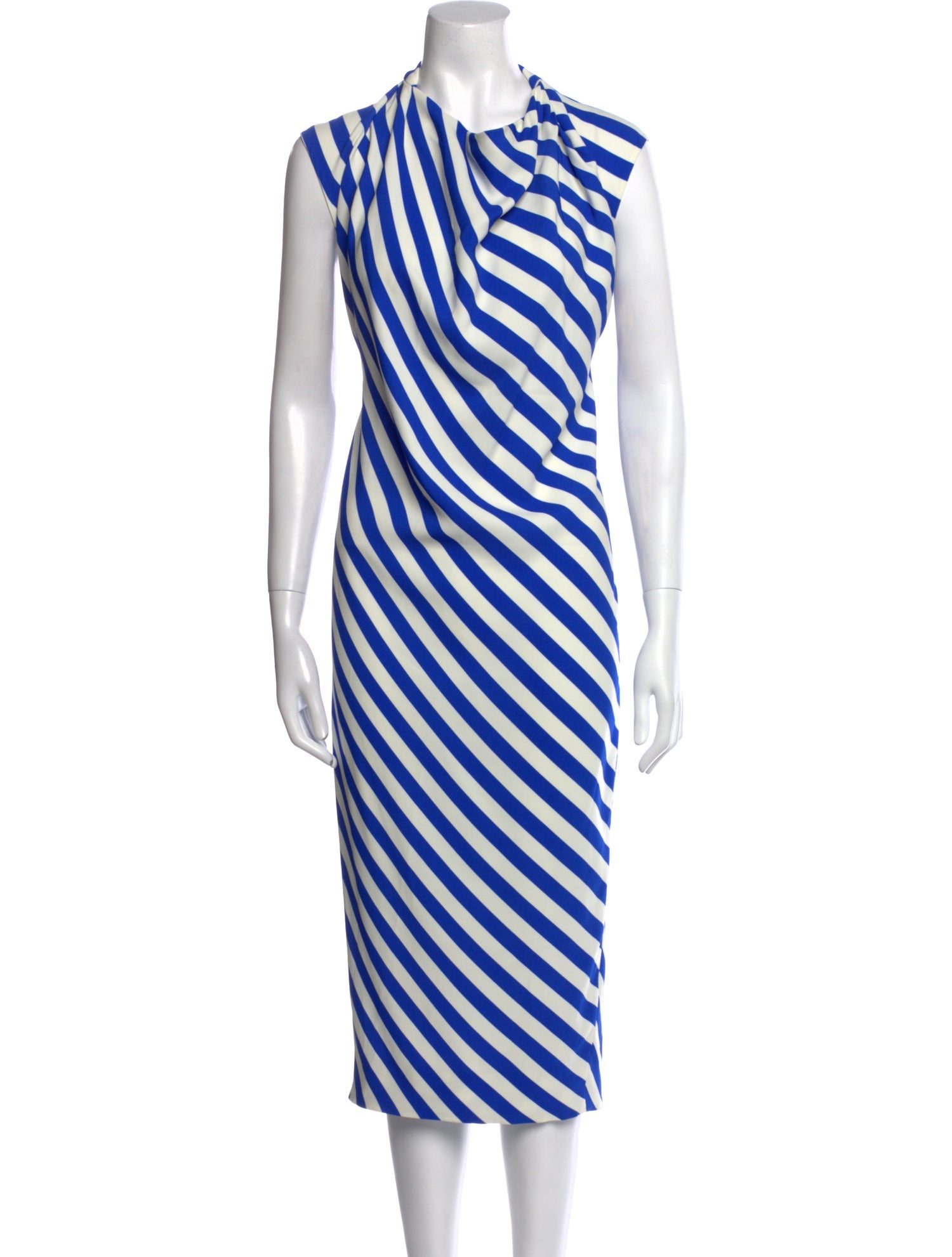 Dries Van Noten Striped Long Dress
