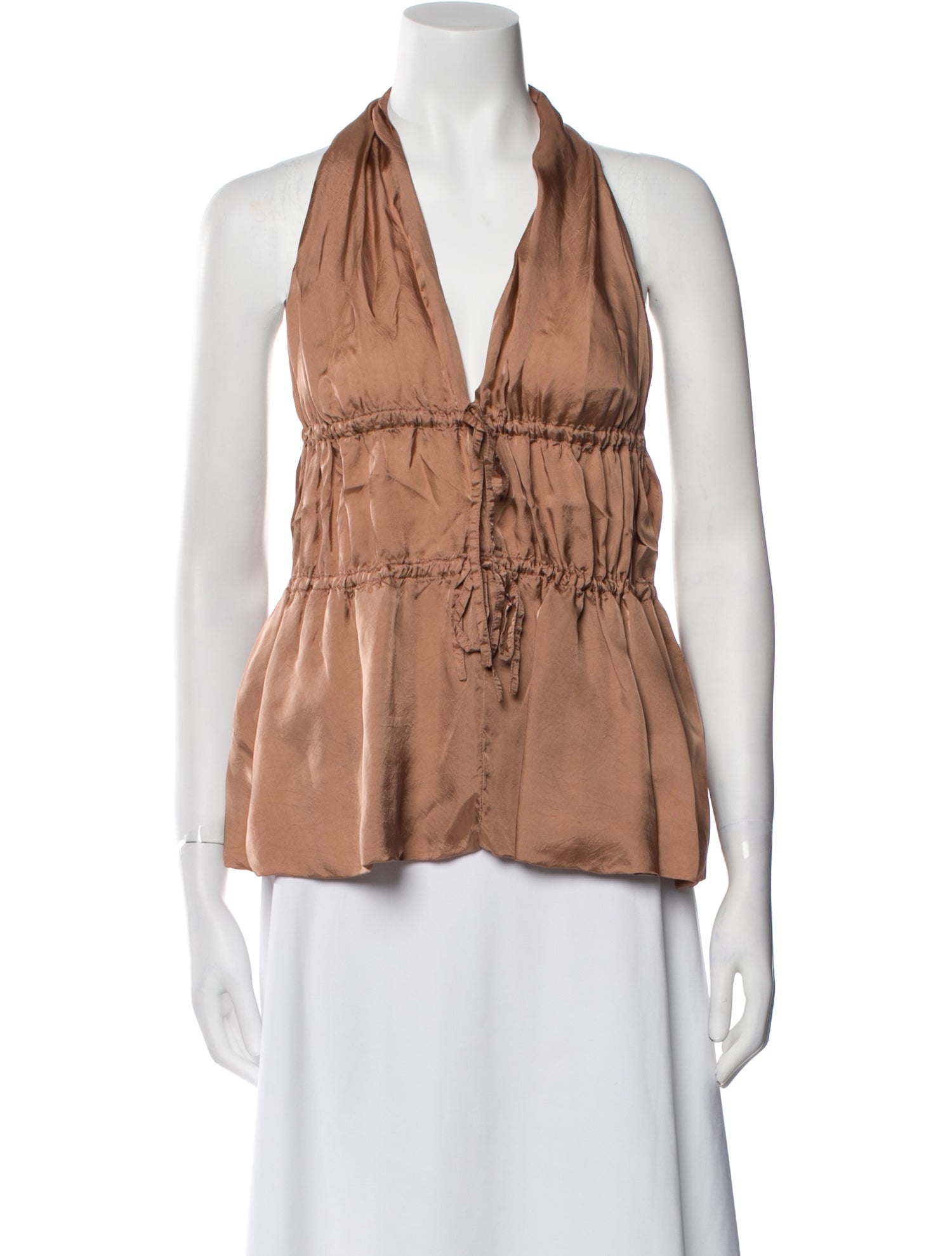 Dries Van Noten V-Neck Sleeveless Top