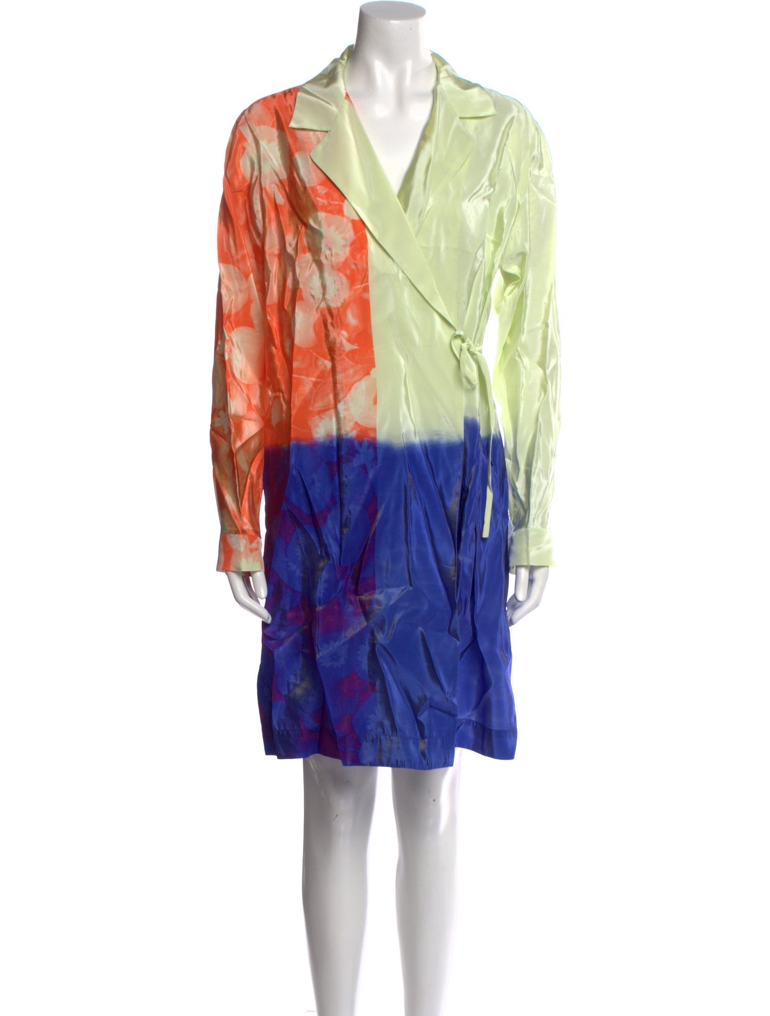 Dries Van Noten Printed Knee-Length Dress w/ Tags