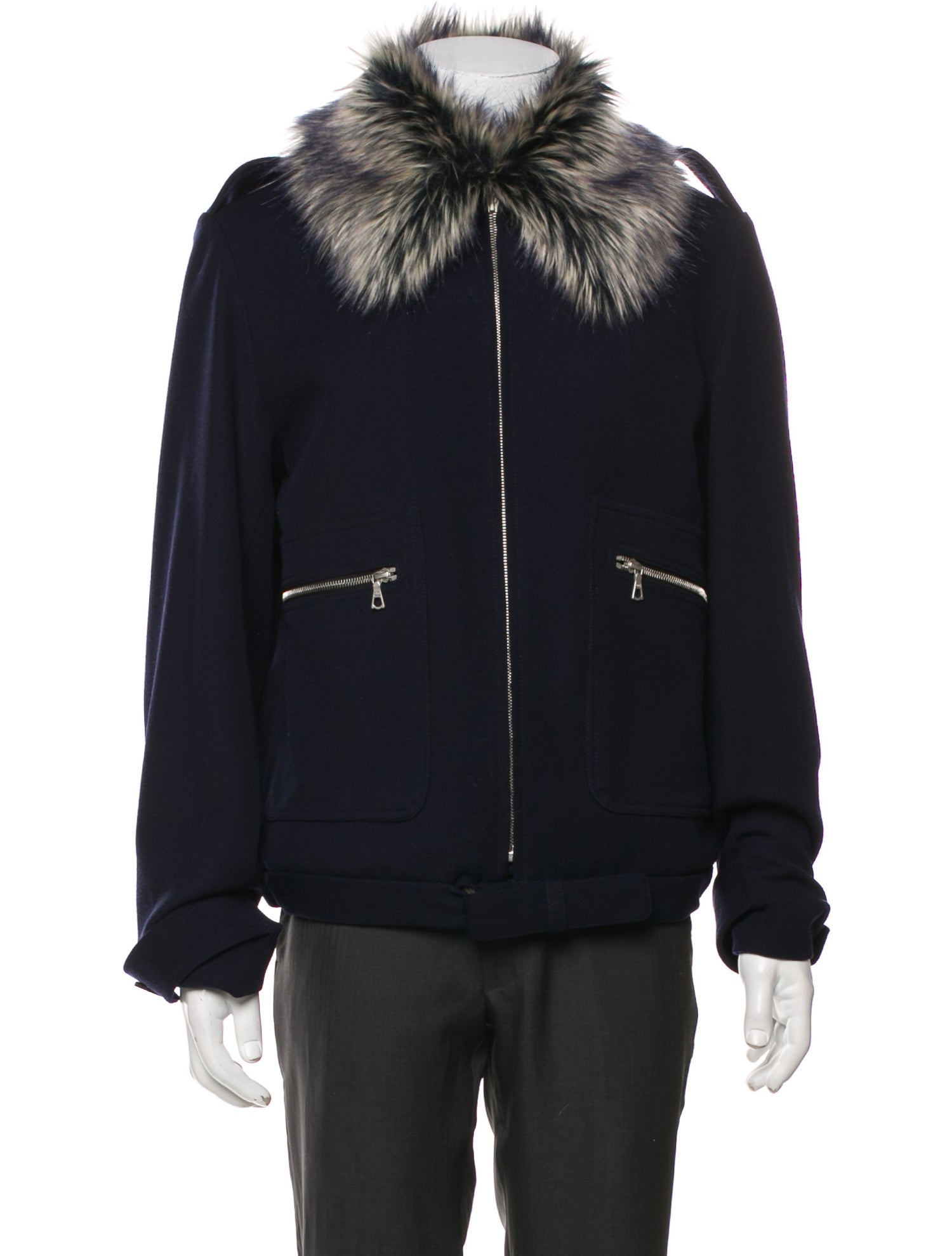 Dries Van Noten Wool Windbreaker