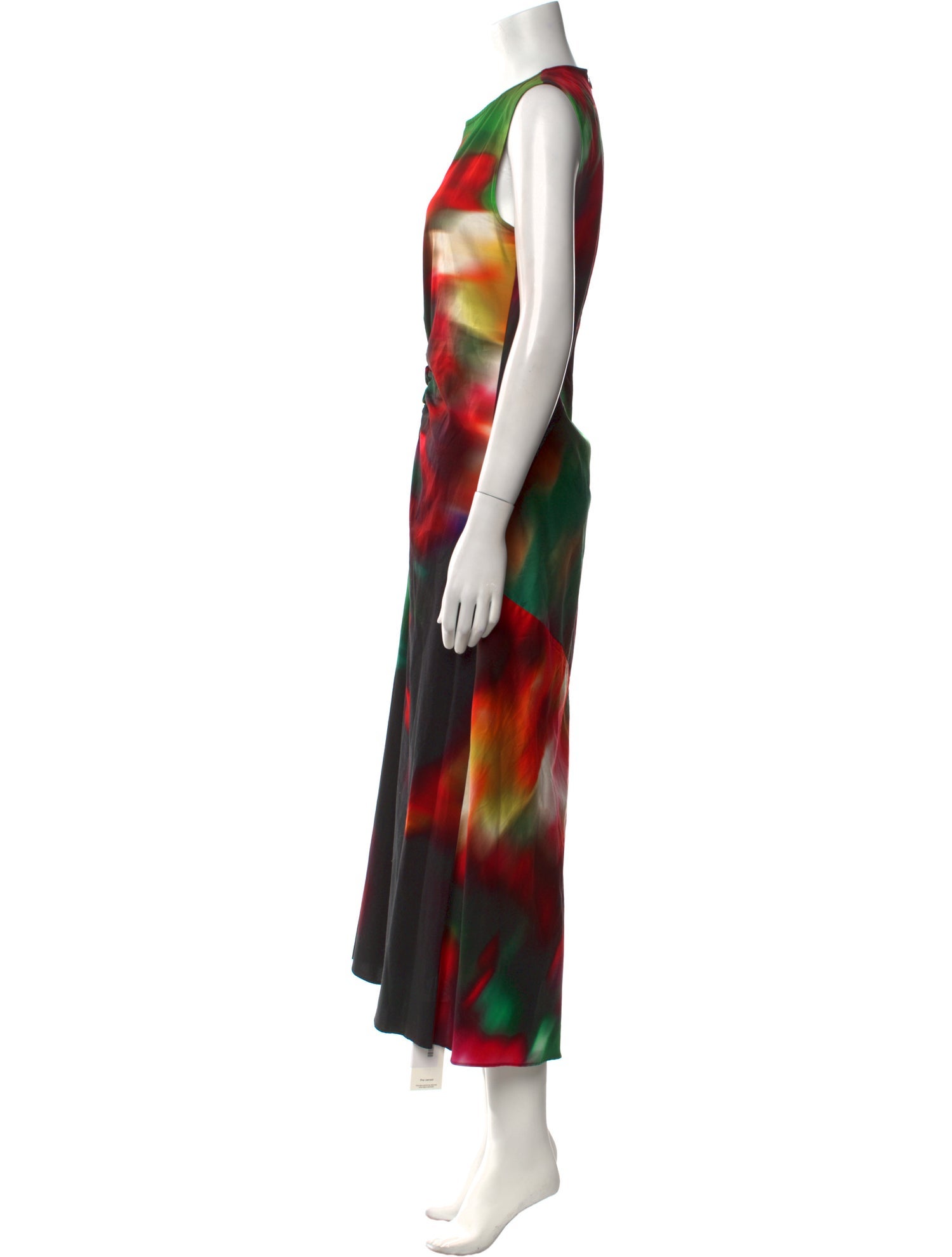 Dries Van Noten Floral Print Long Dress