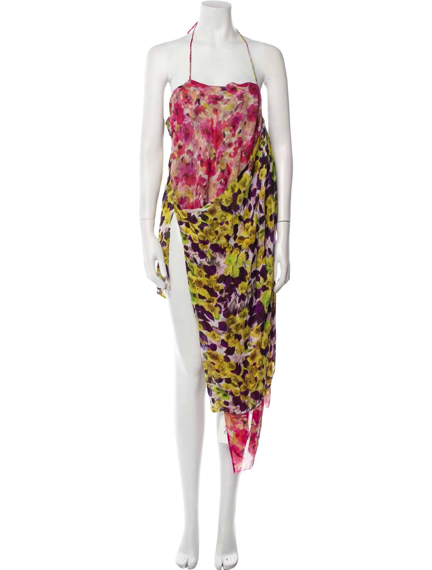 Dries Van Noten Printed Midi Length Dress