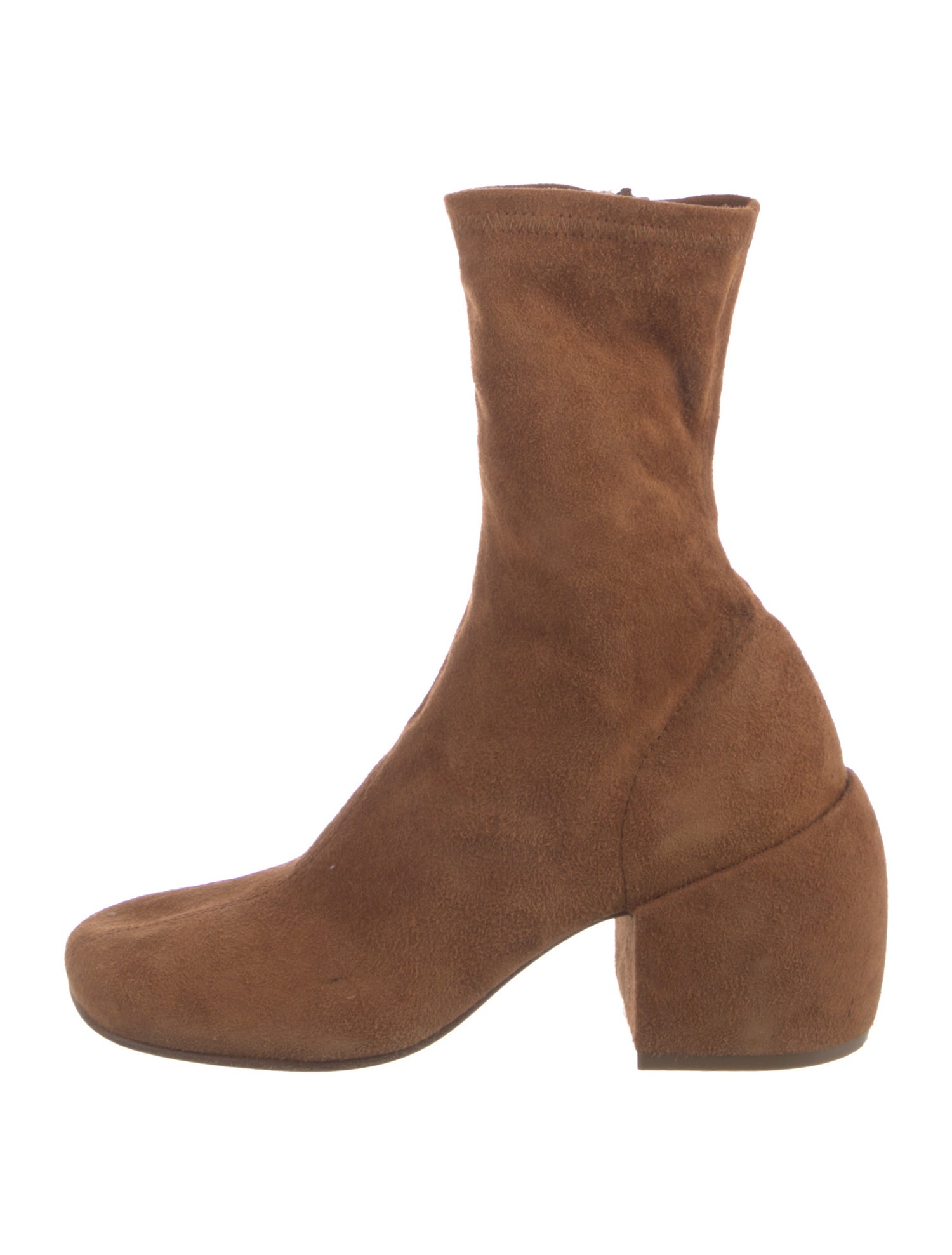 Dries Van Noten Suede Sock Boots