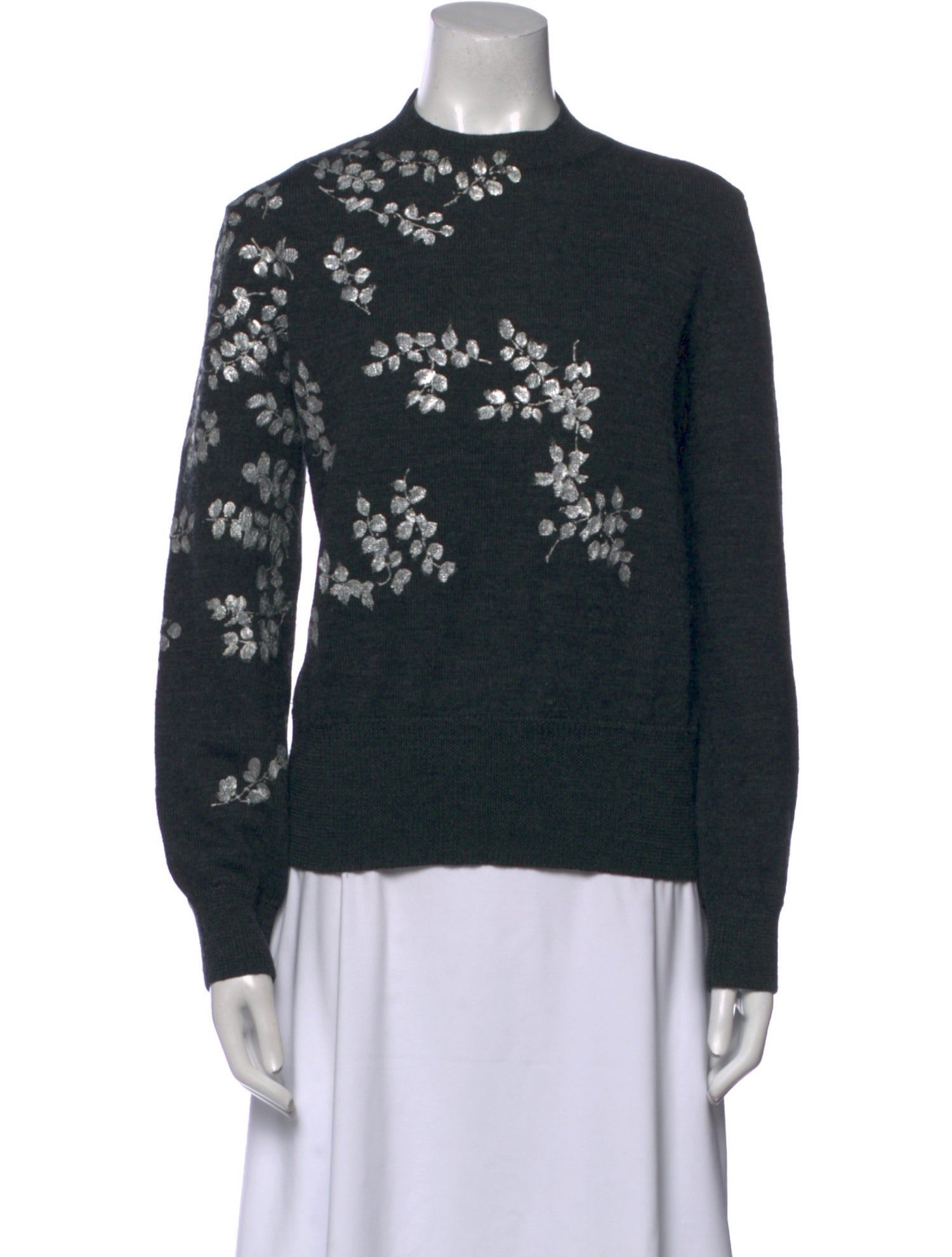 Dries Van Noten Wool Printed Sweater