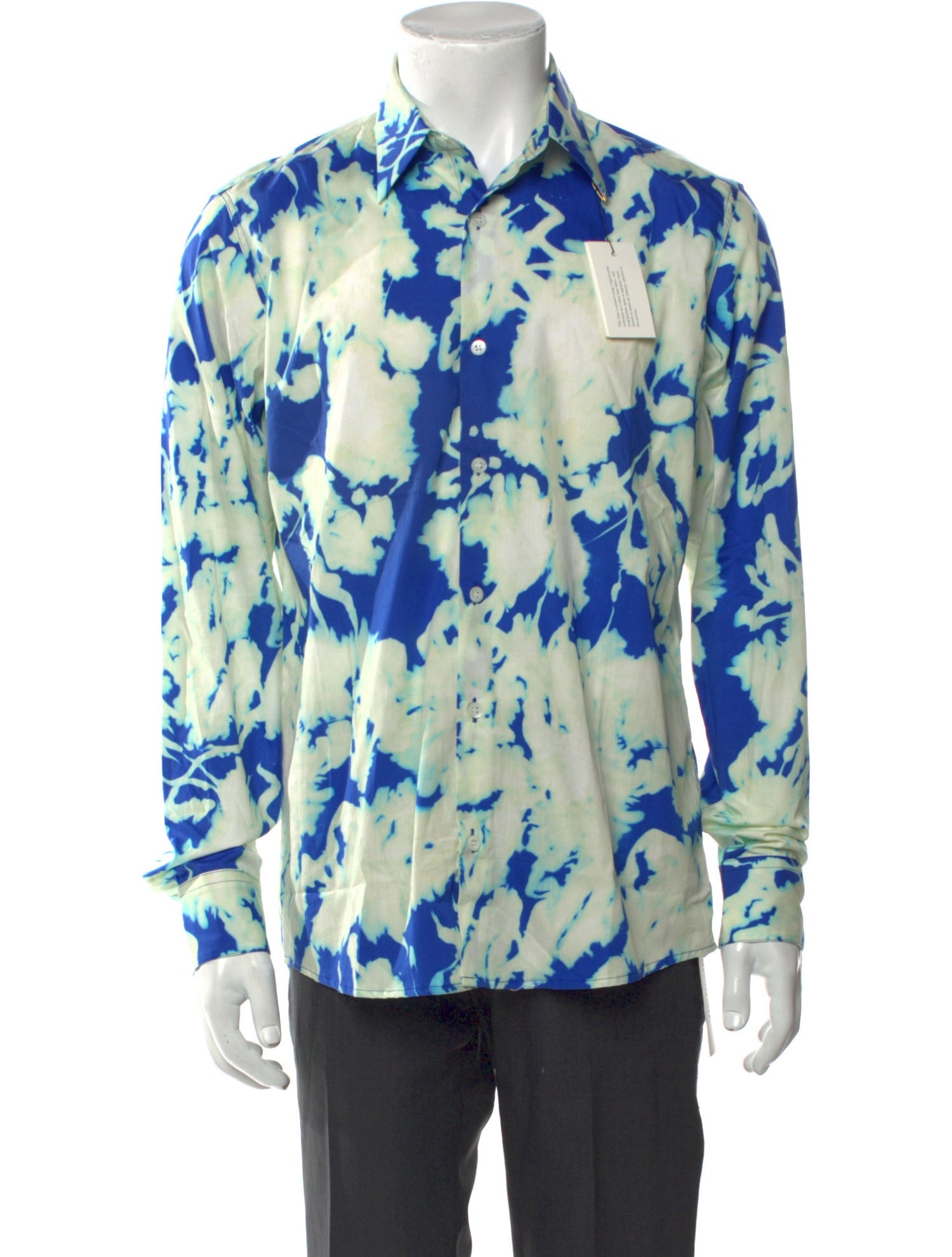 Dries Van Noten Printed Long Sleeve Shirt