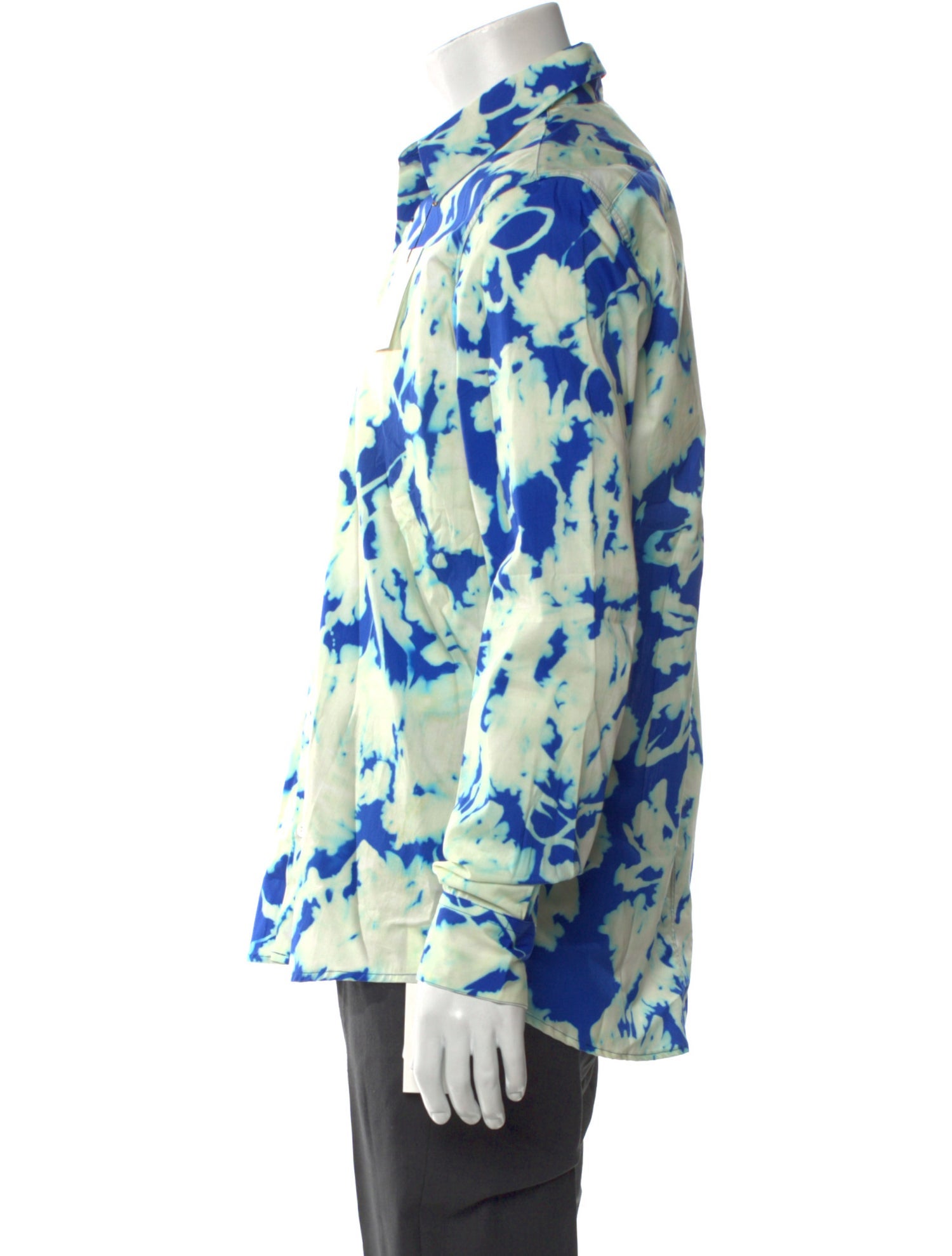 Dries Van Noten Printed Long Sleeve Shirt