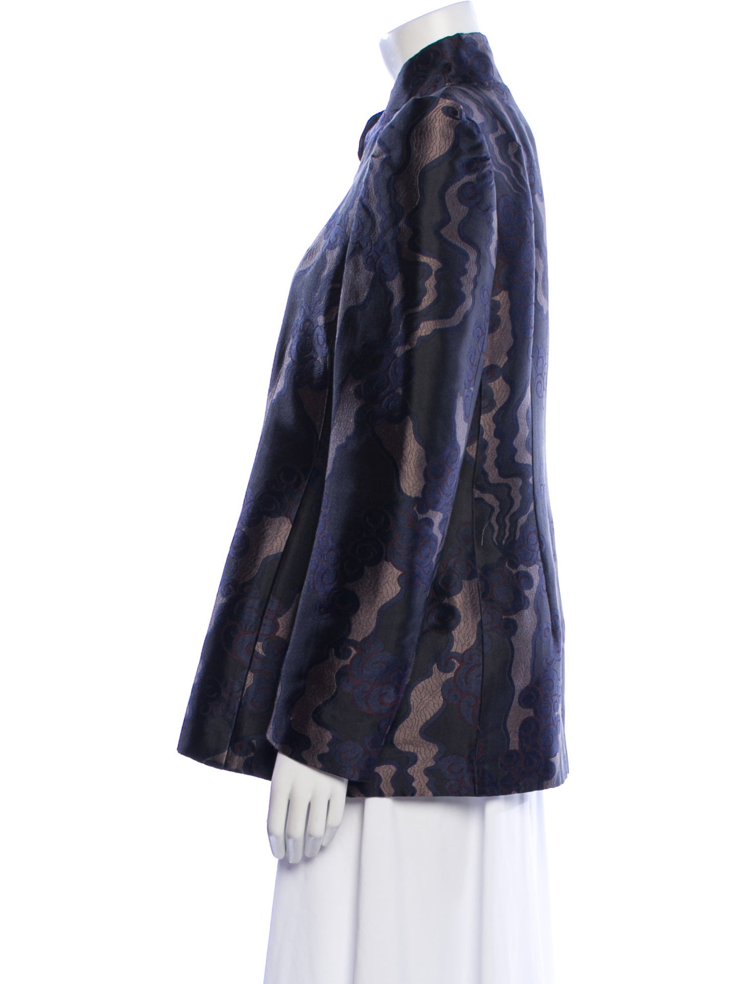 Dries Van Noten Silk Evening Jacket
