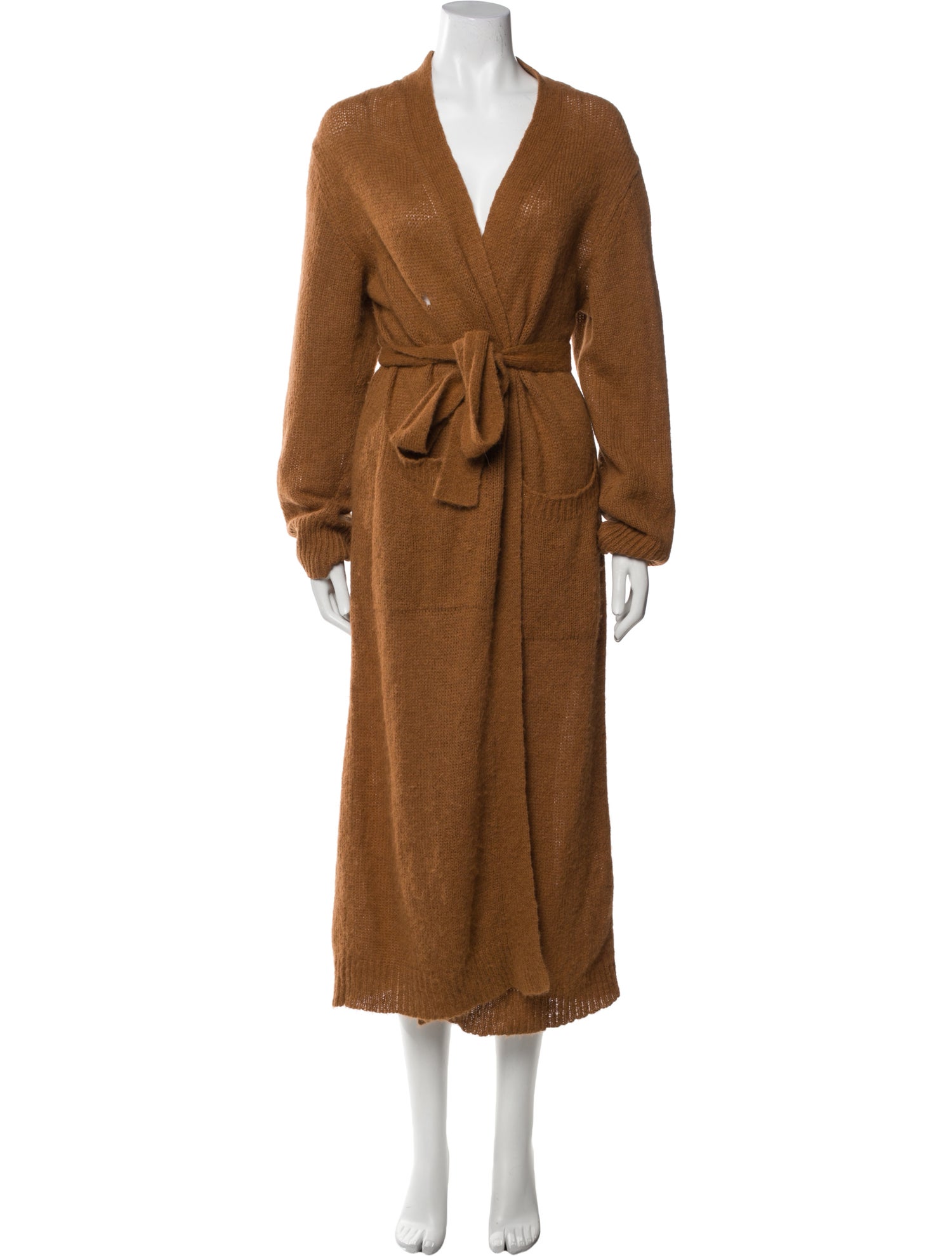 Dries Van Noten Alpaca V-Neck Sweater