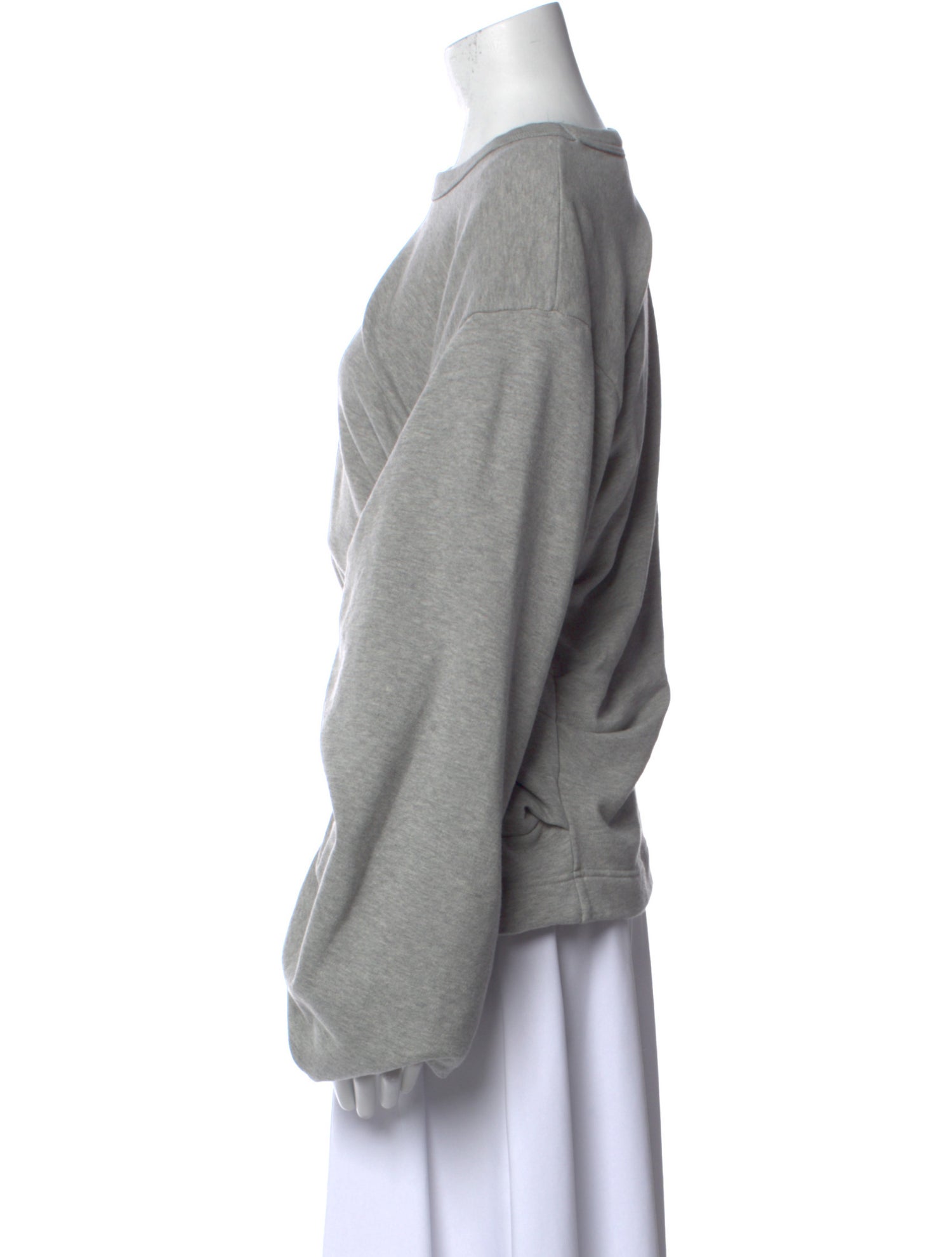 Dries Van Noten Bateau Neckline Long Sleeve Sweatshirt