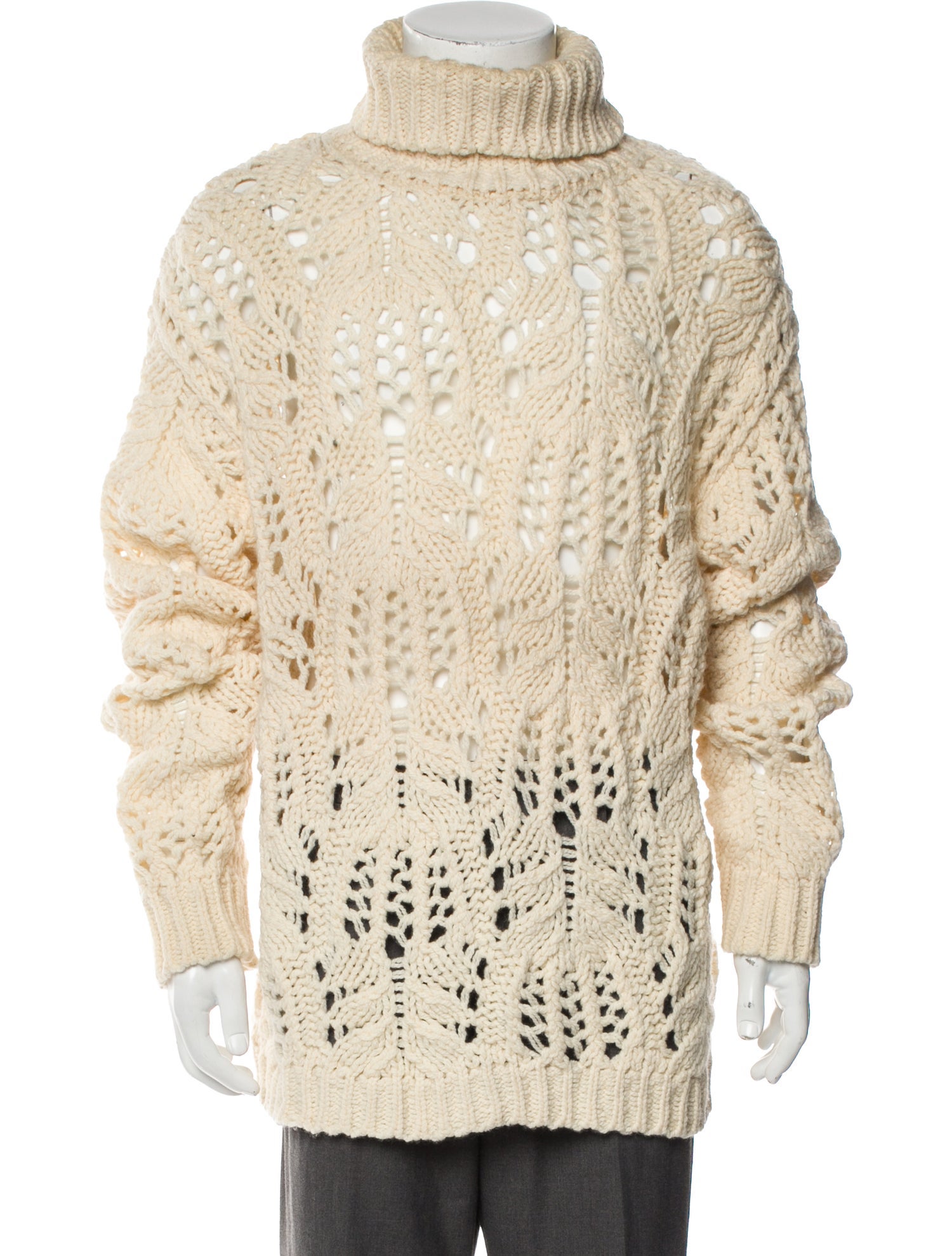 Dries Van Noten Wool Turtleneck Pullover