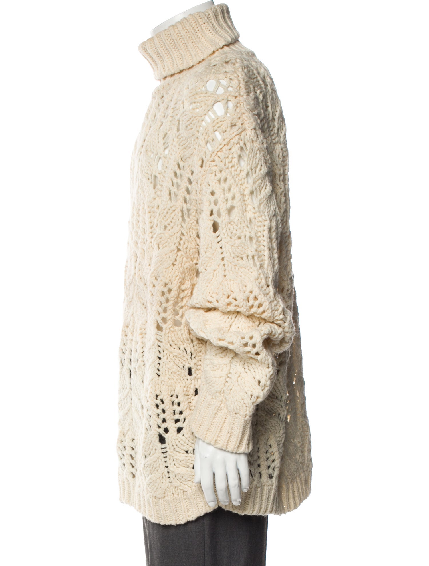 Dries Van Noten Wool Turtleneck Pullover