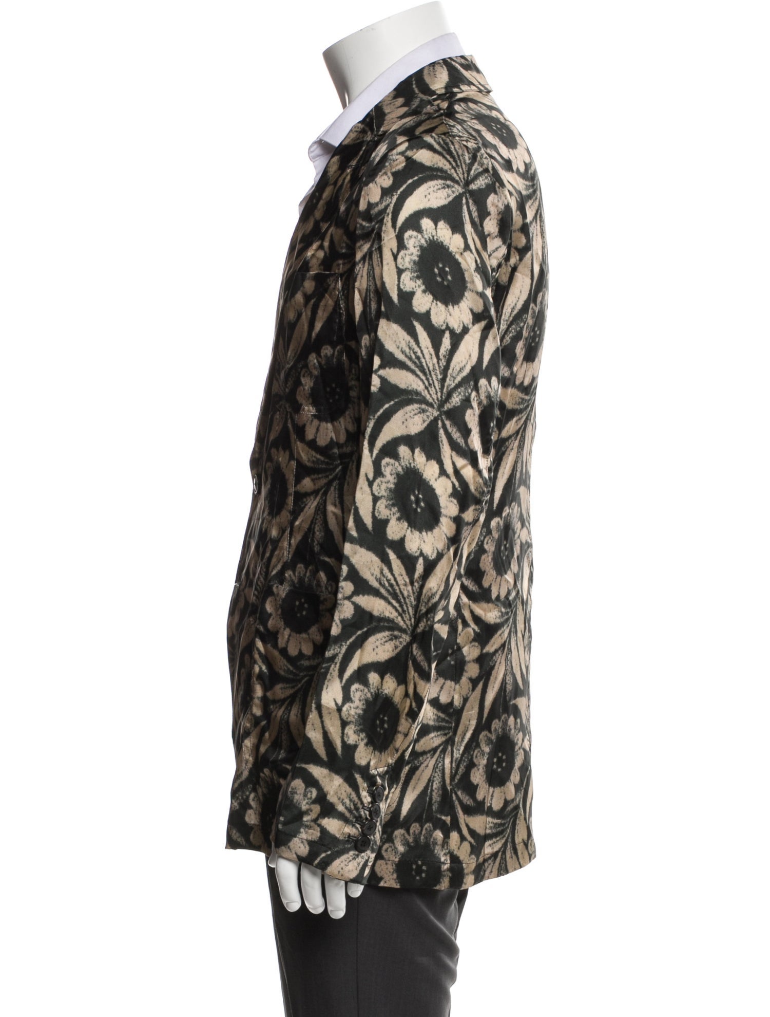Dries Van Noten Floral Print Jacket