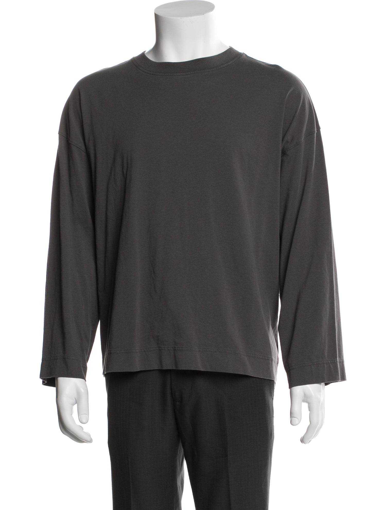 Dries Van Noten Crew Neck Long Sleeve T-Shirt