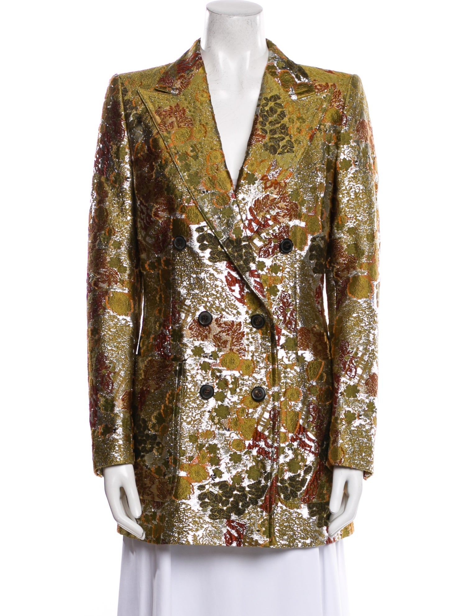Dries Van Noten Printed Blazer