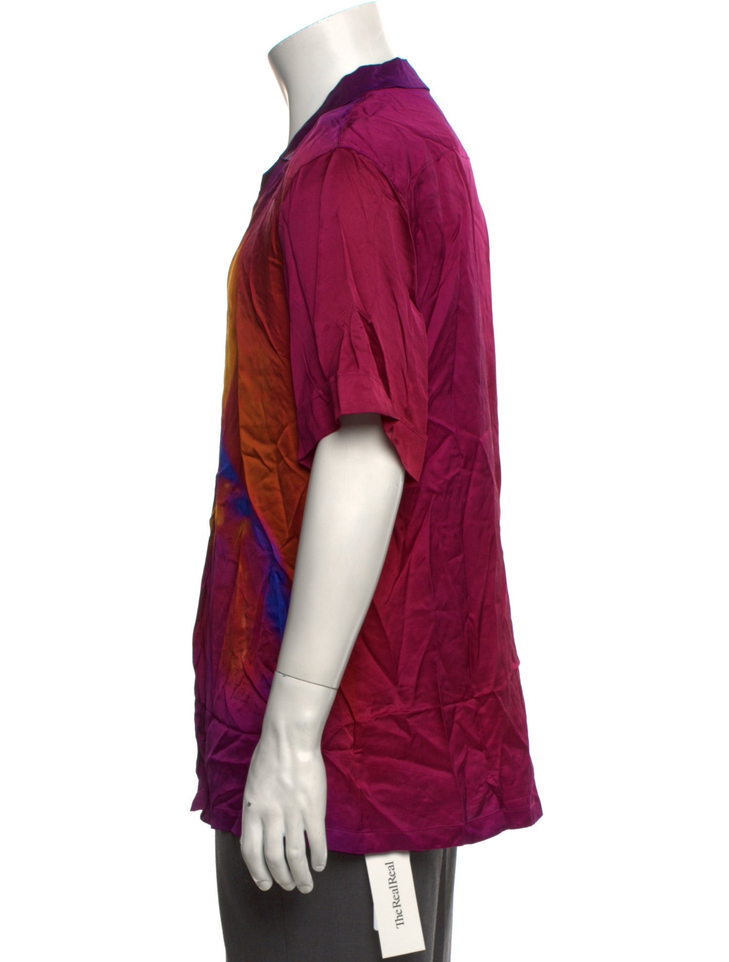 Dries Van Noten Graphic Print Short Sleeve Shirt