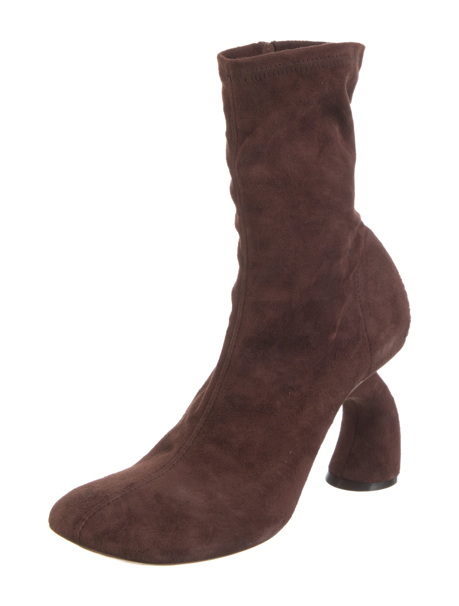 Dries Van Noten Suede Sock Boots