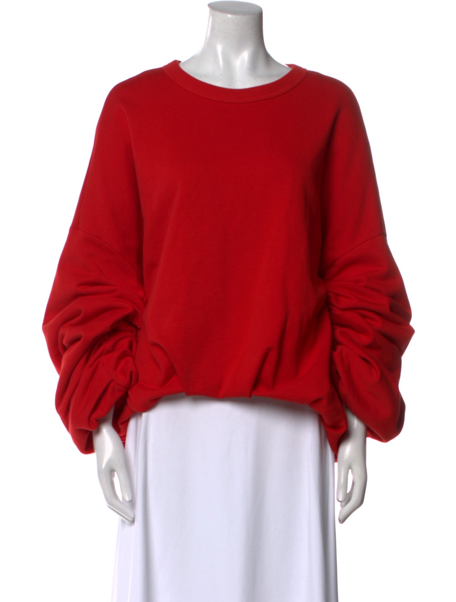 Dries Van Noten Scoop Neck Three-Quarter Sleeve Blouse