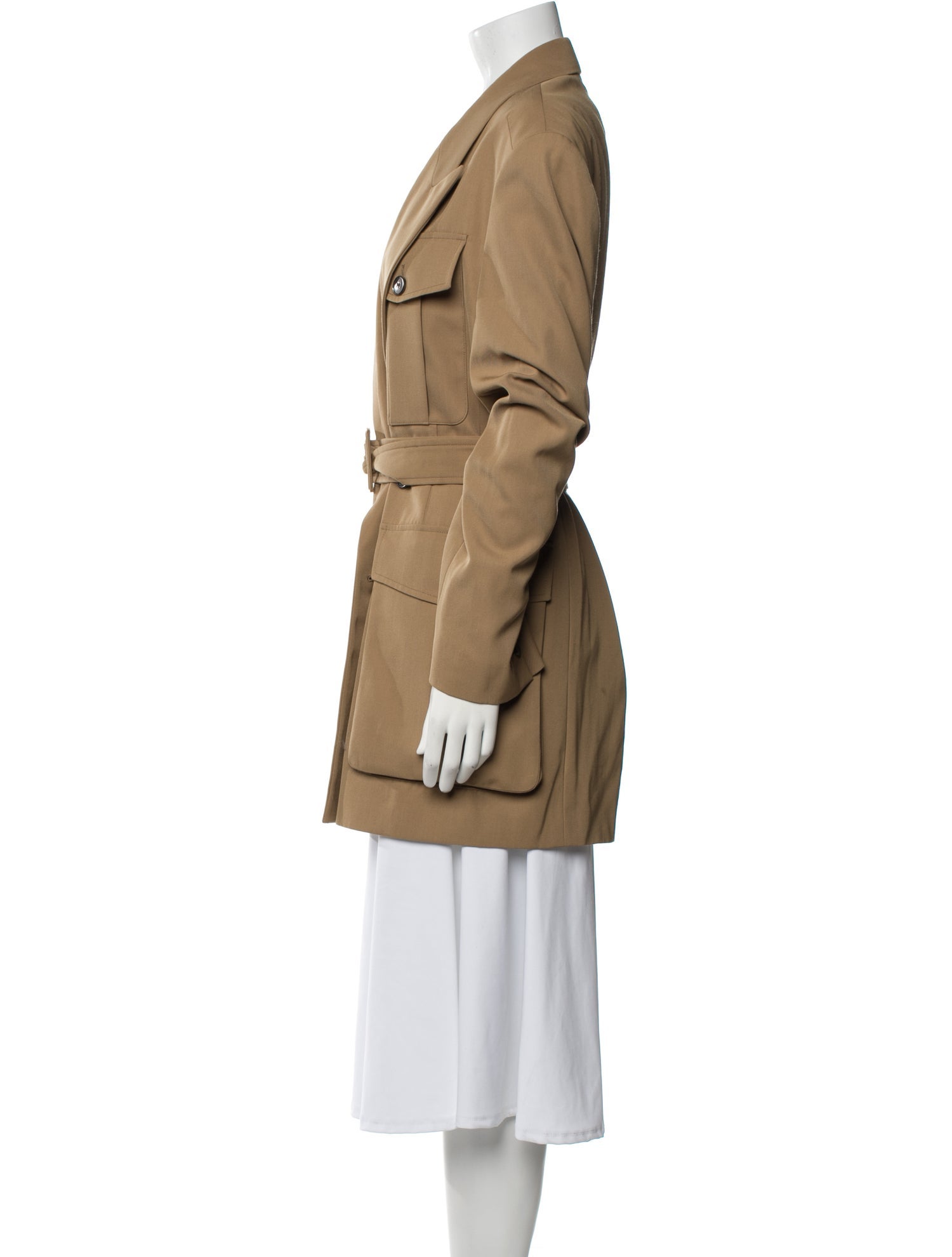 Dries Van Noten Wool Trench Coat