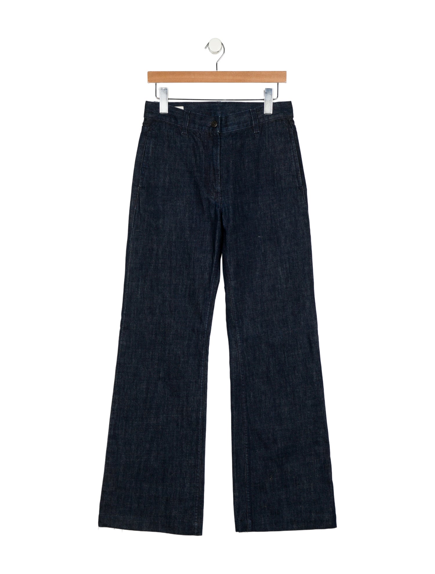 Dries Van Noten Mid-Rise Wide Leg Jeans