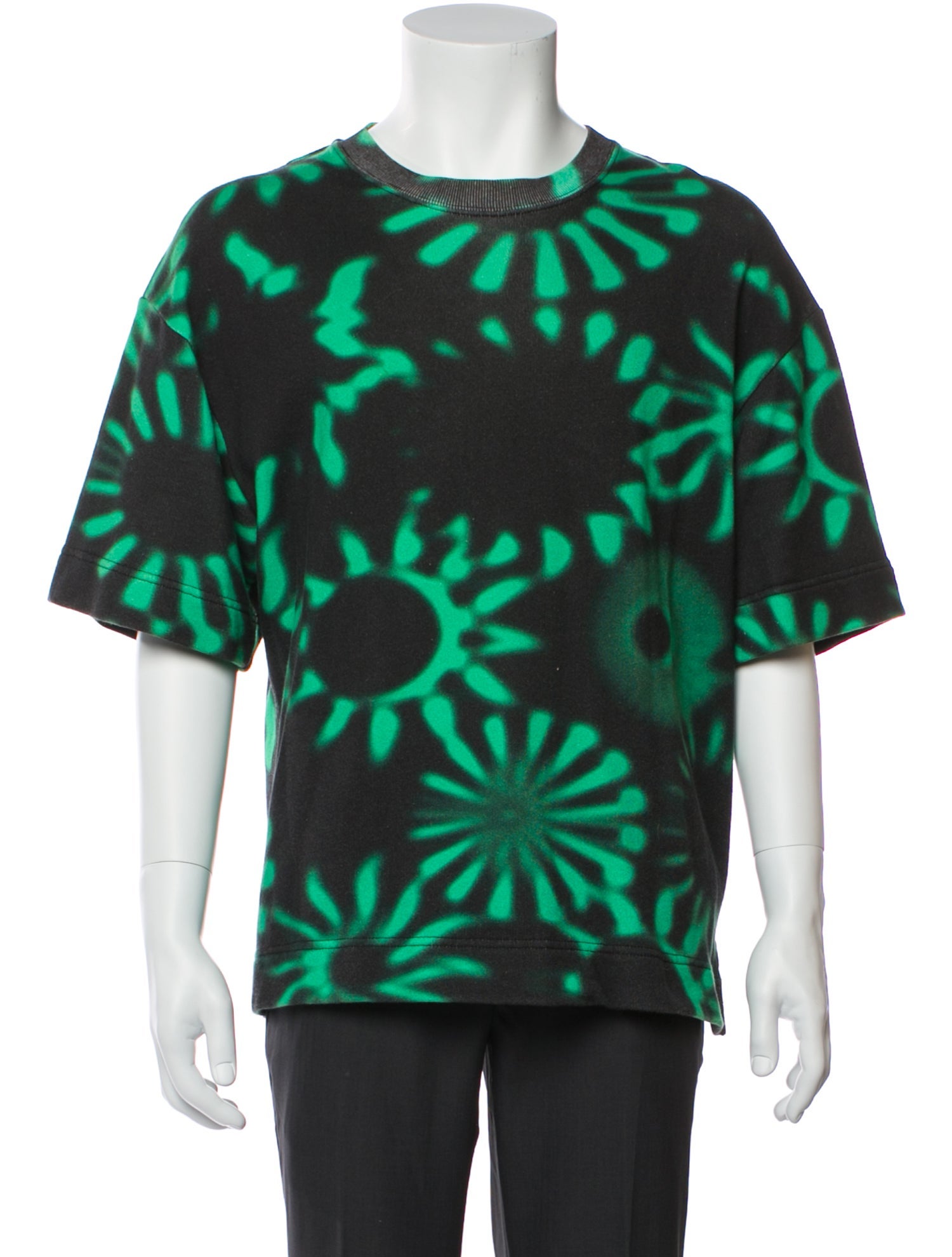 Dries Van Noten Printed Crew Neck T-Shirt