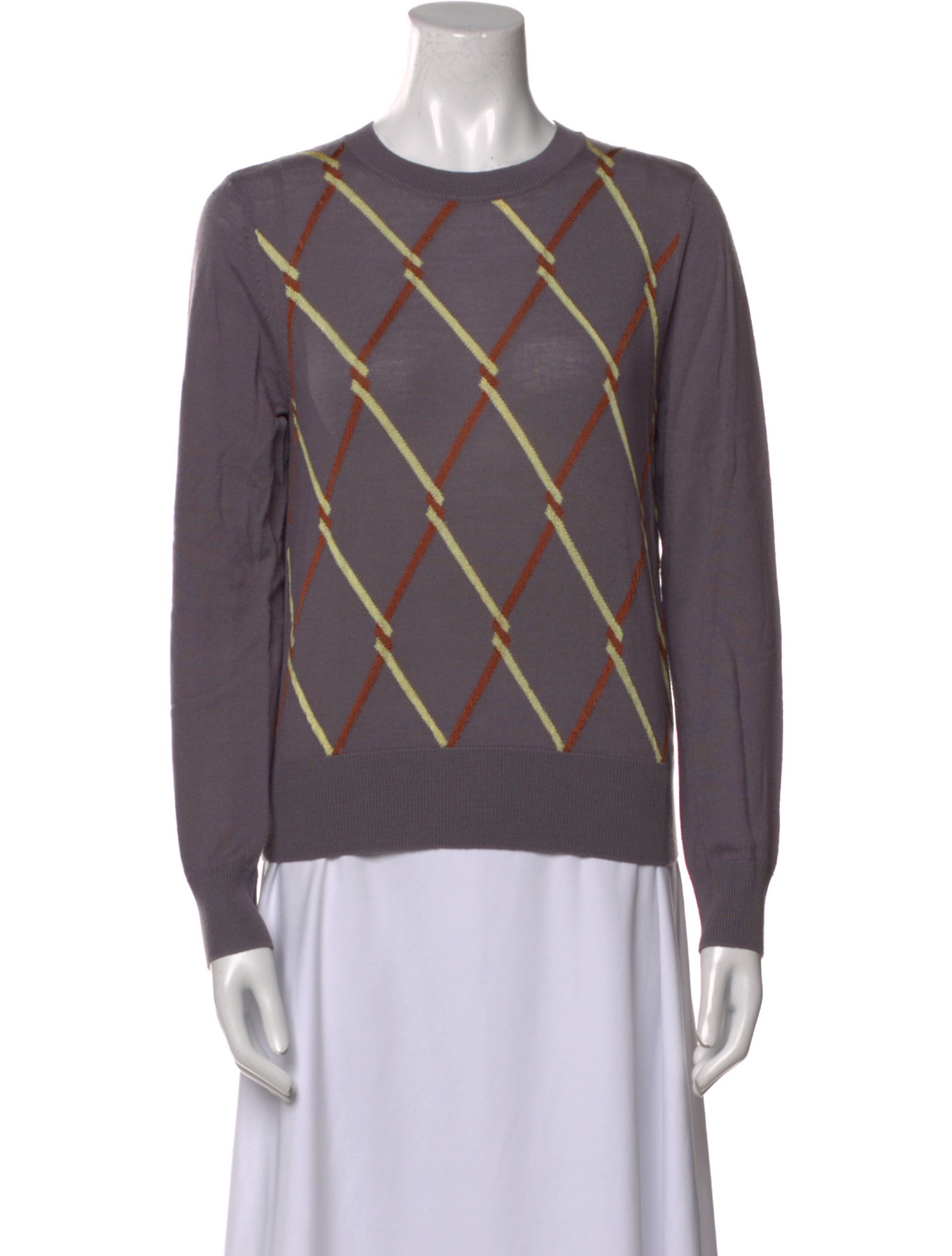 Dries Van Noten Merino Wool Printed Sweater