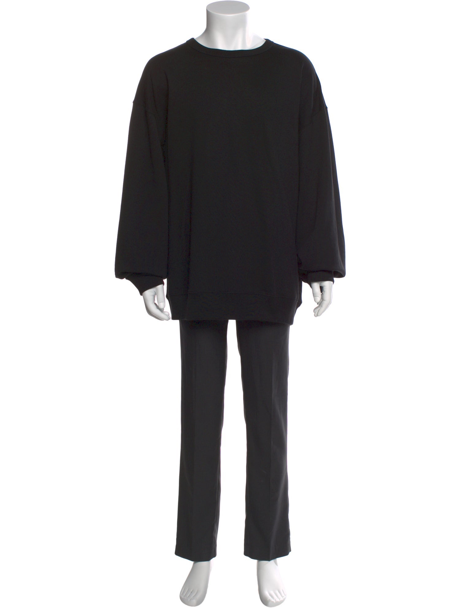 Dries Van Noten Crew Neck Long Sleeve Pullover