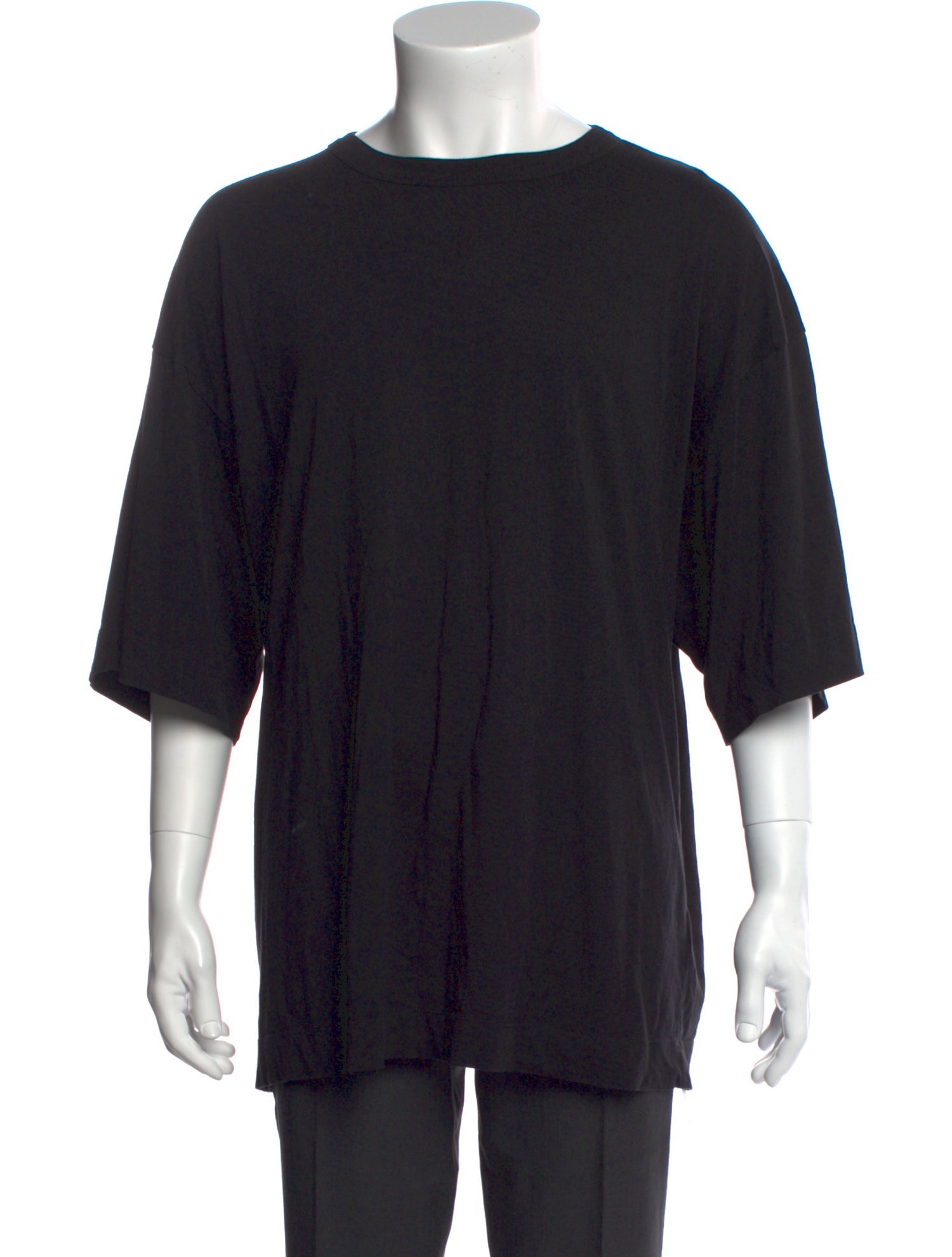 Dries Van Noten Crew Neck Three-Quarter Sleeve T-Shirt