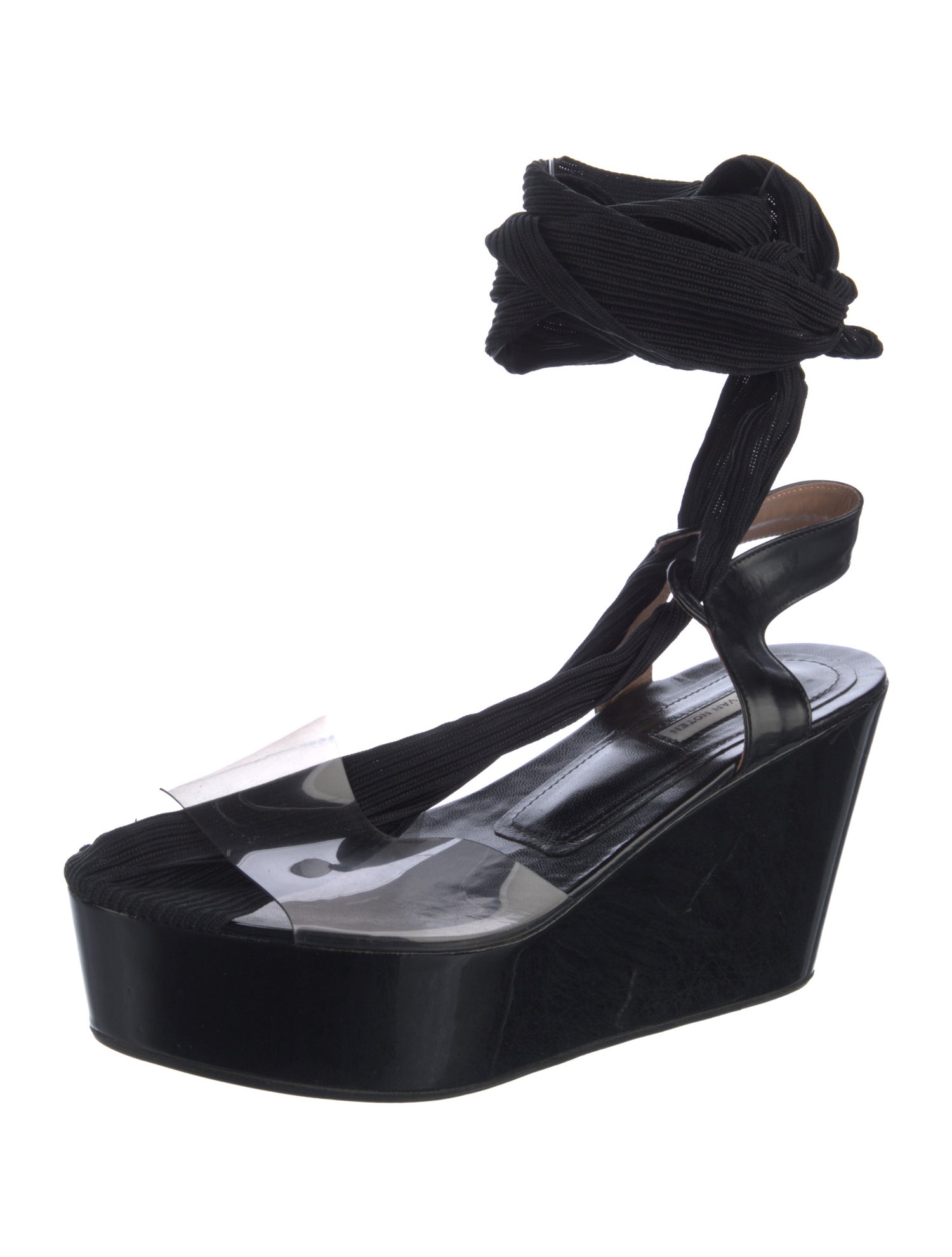 Dries Van Noten PVC Gladiator Sandals