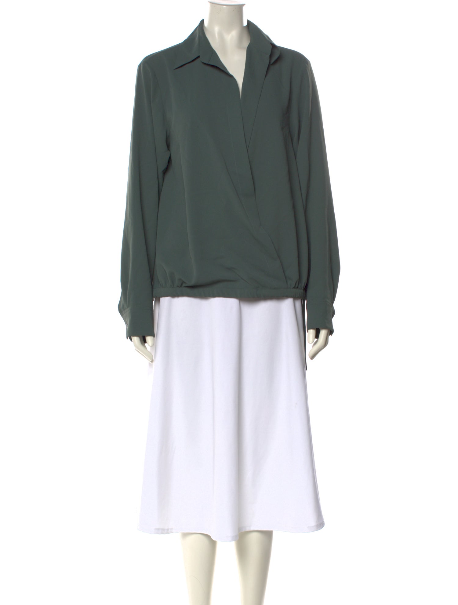 Dries Van Noten Long Sleeve Blouse