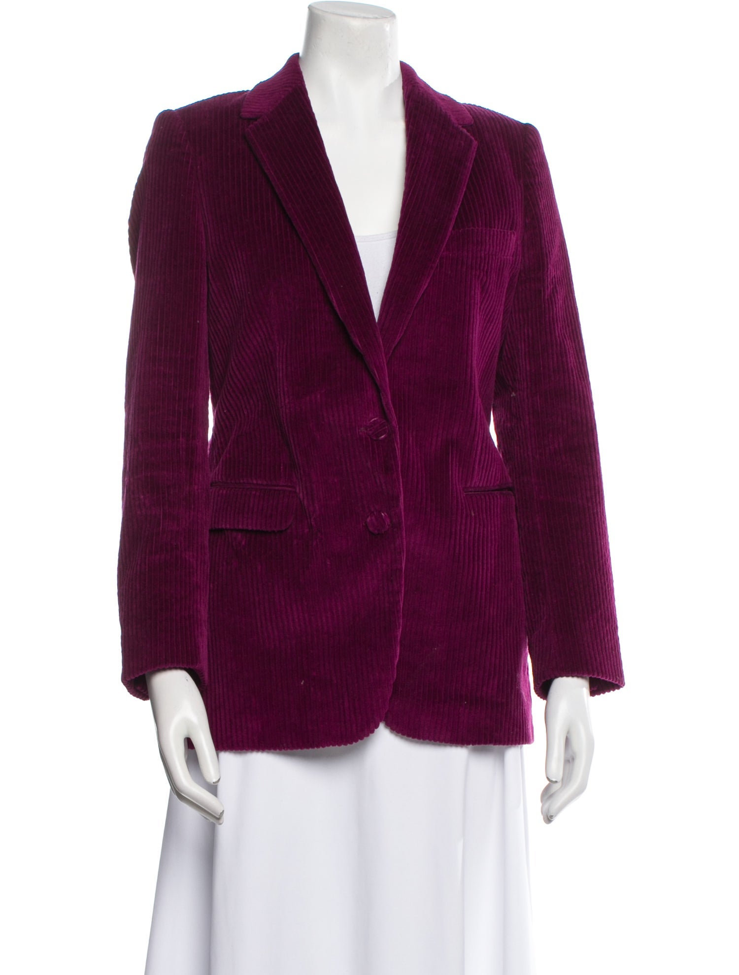 Dries Van Noten Corduroy Striped Blazer