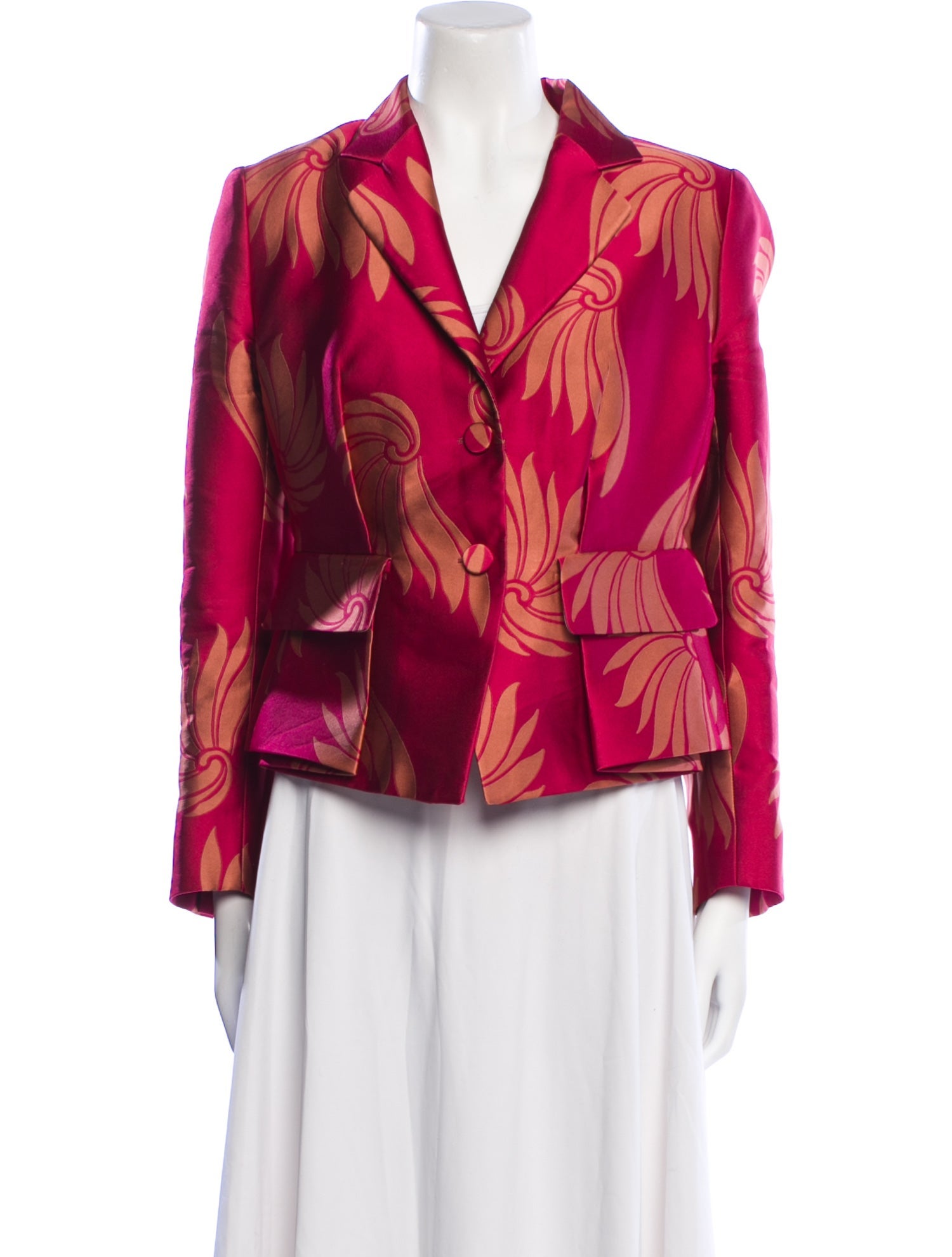 Dries Van Noten Printed Blazer