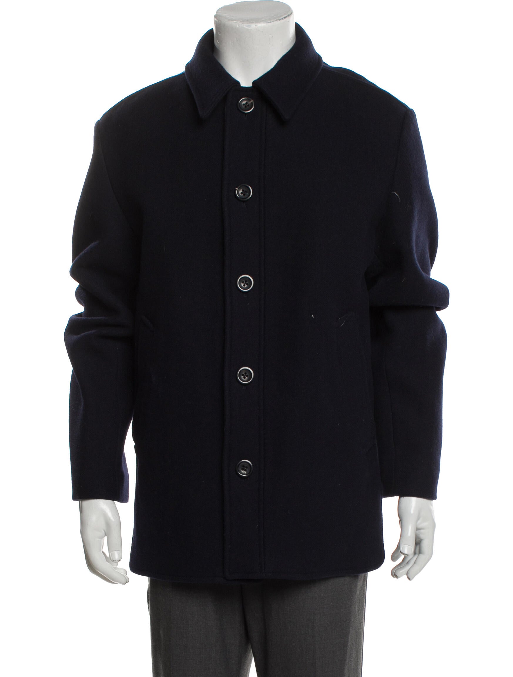 Dries Van Noten Wool Overcoat