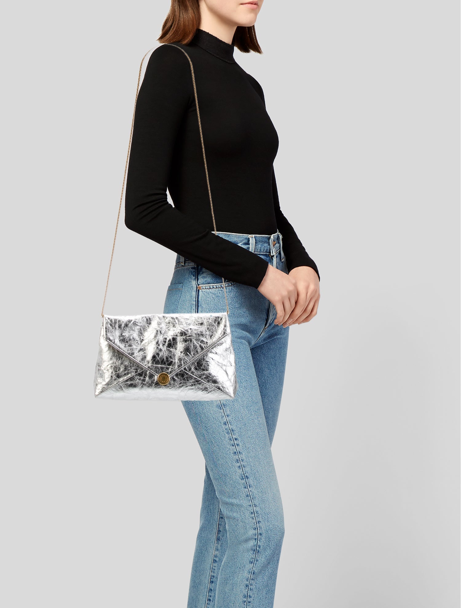 Dries Van Noten Leather Minaudière