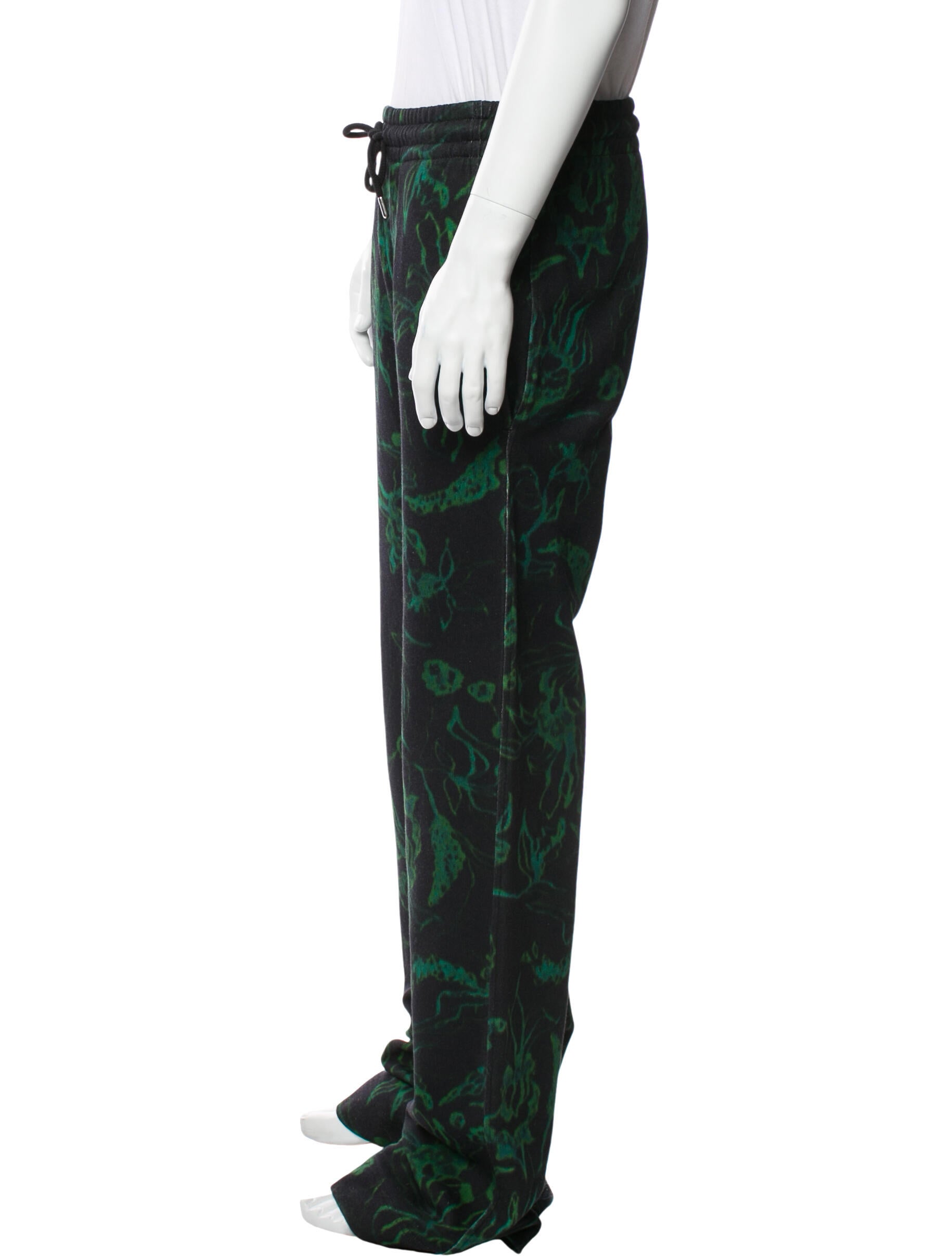 Dries Van Noten Printed Lounge Bottoms