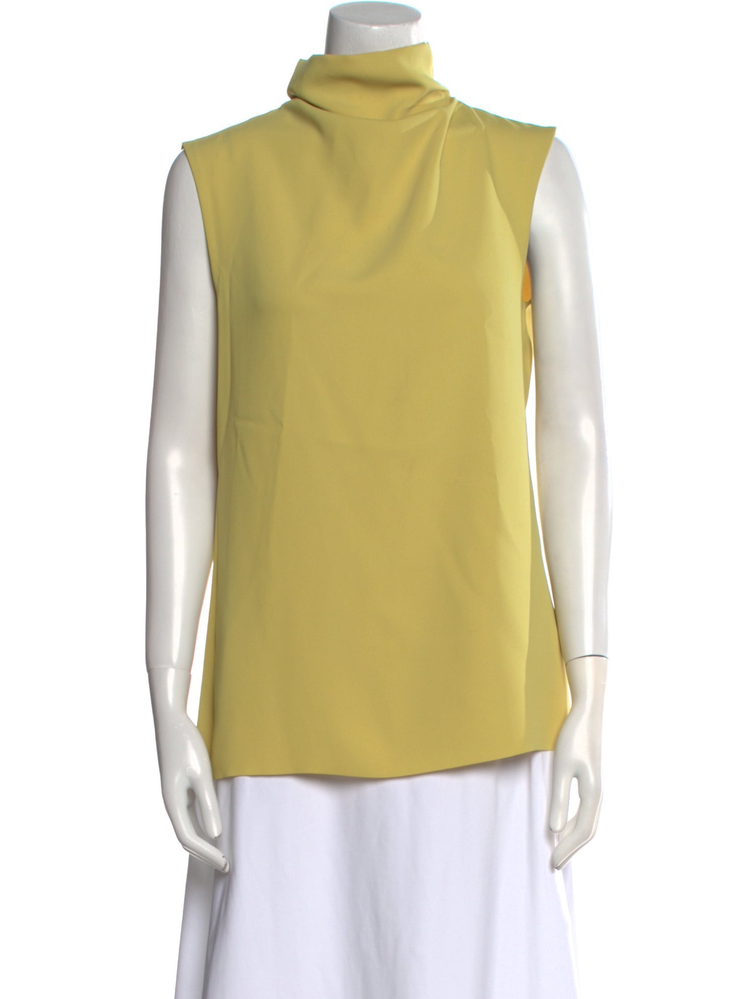 Dries Van Noten Turtleneck Sleeveless Top