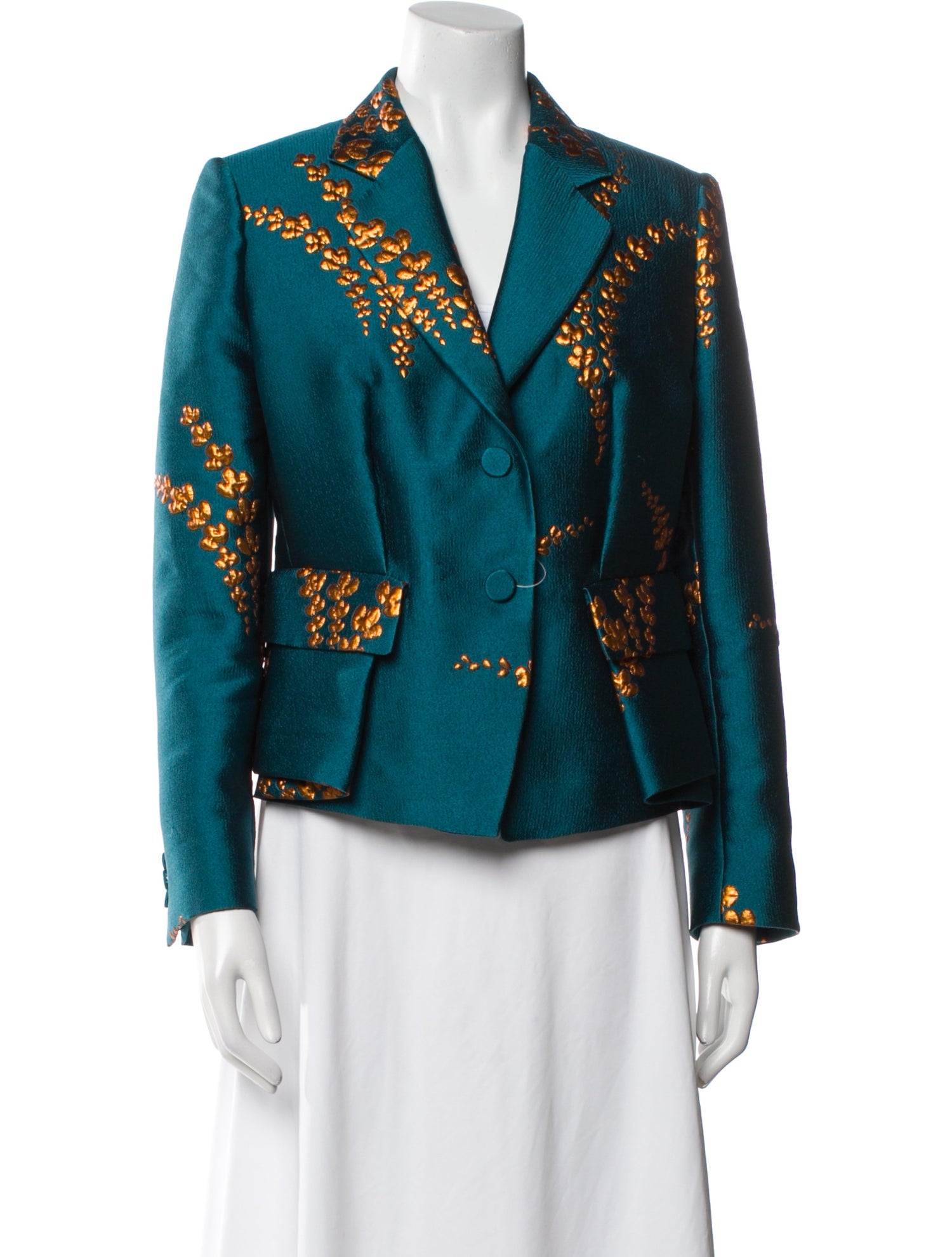 Dries Van Noten Printed Blazer
