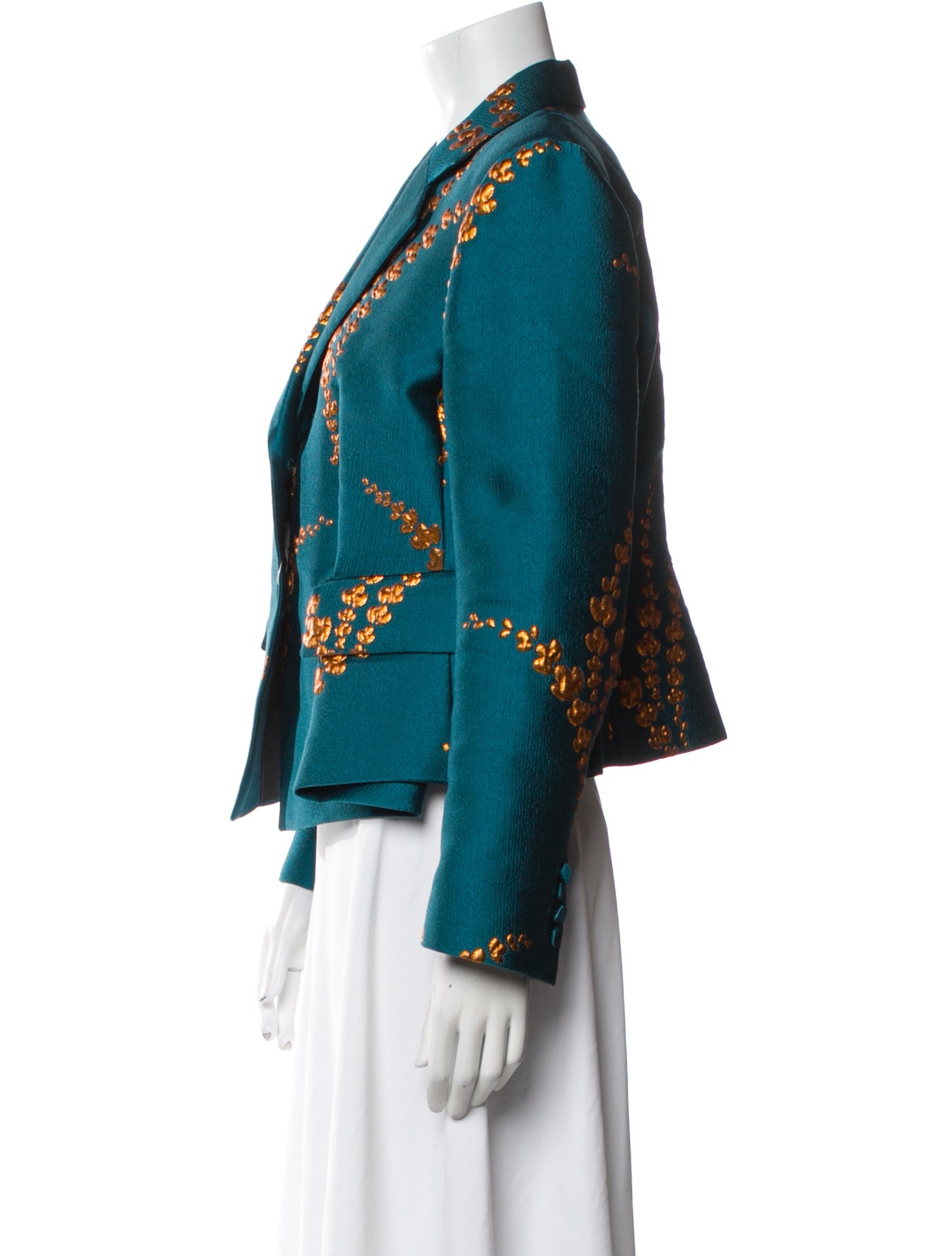 Dries Van Noten Printed Blazer