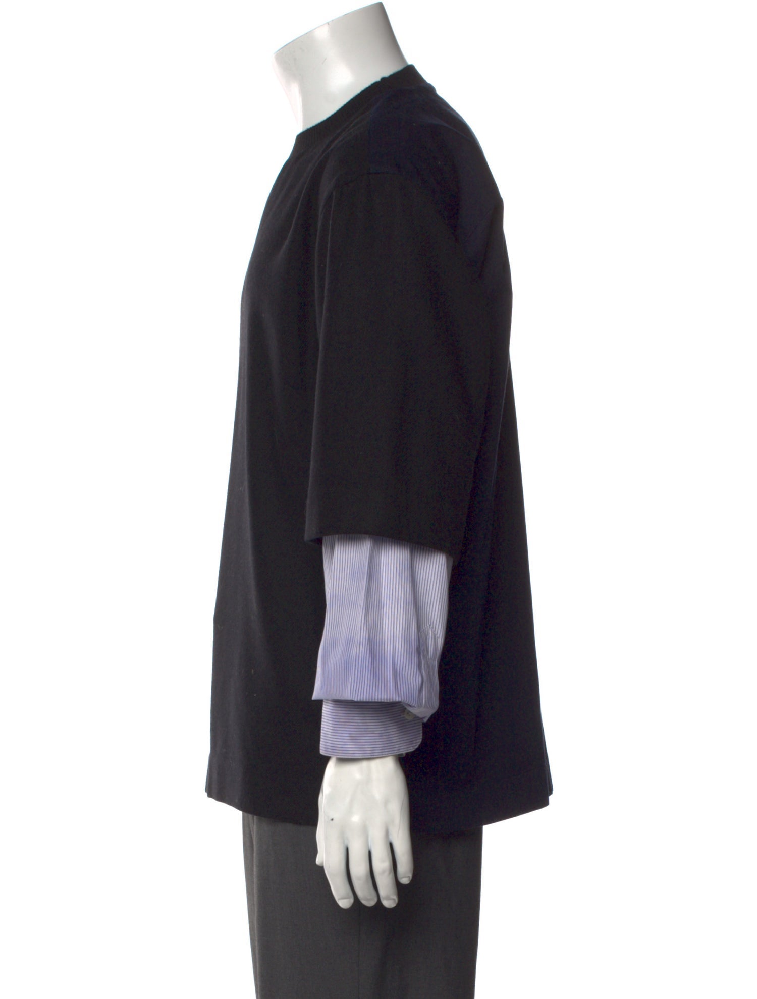 Dries Van Noten Crew Neck Long Sleeve Pullover