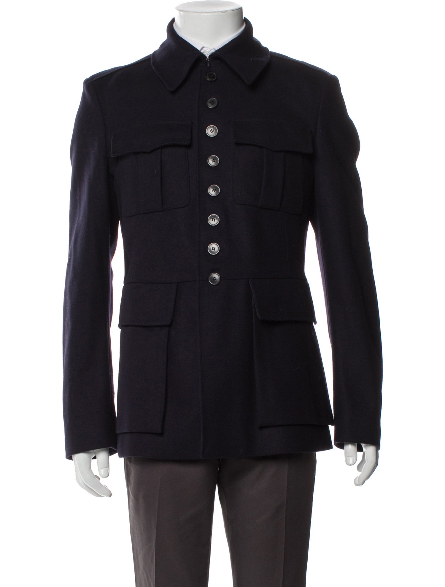 Dries Van Noten Wool Utility Jacket