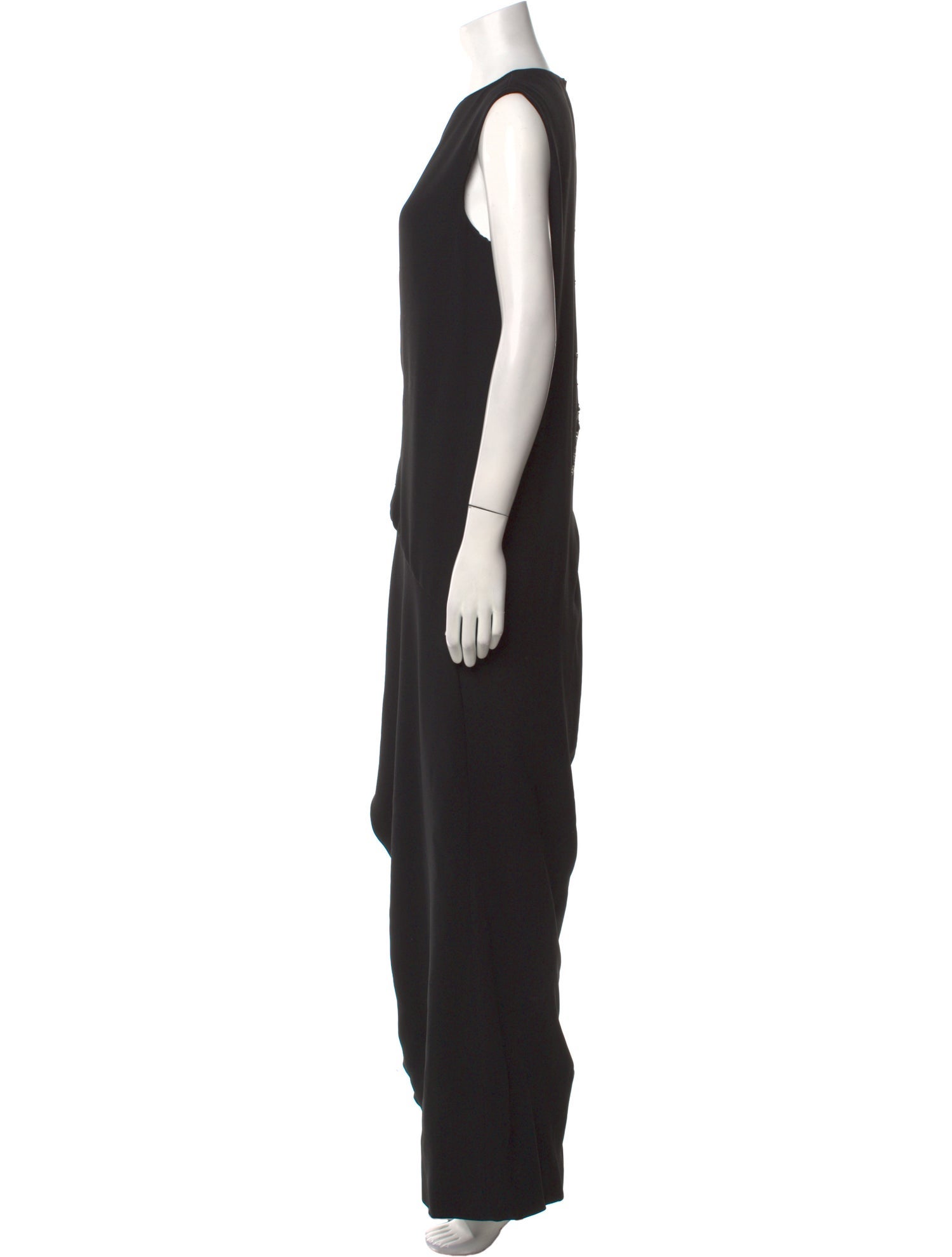 Dries Van Noten Crew Neck Long Dress