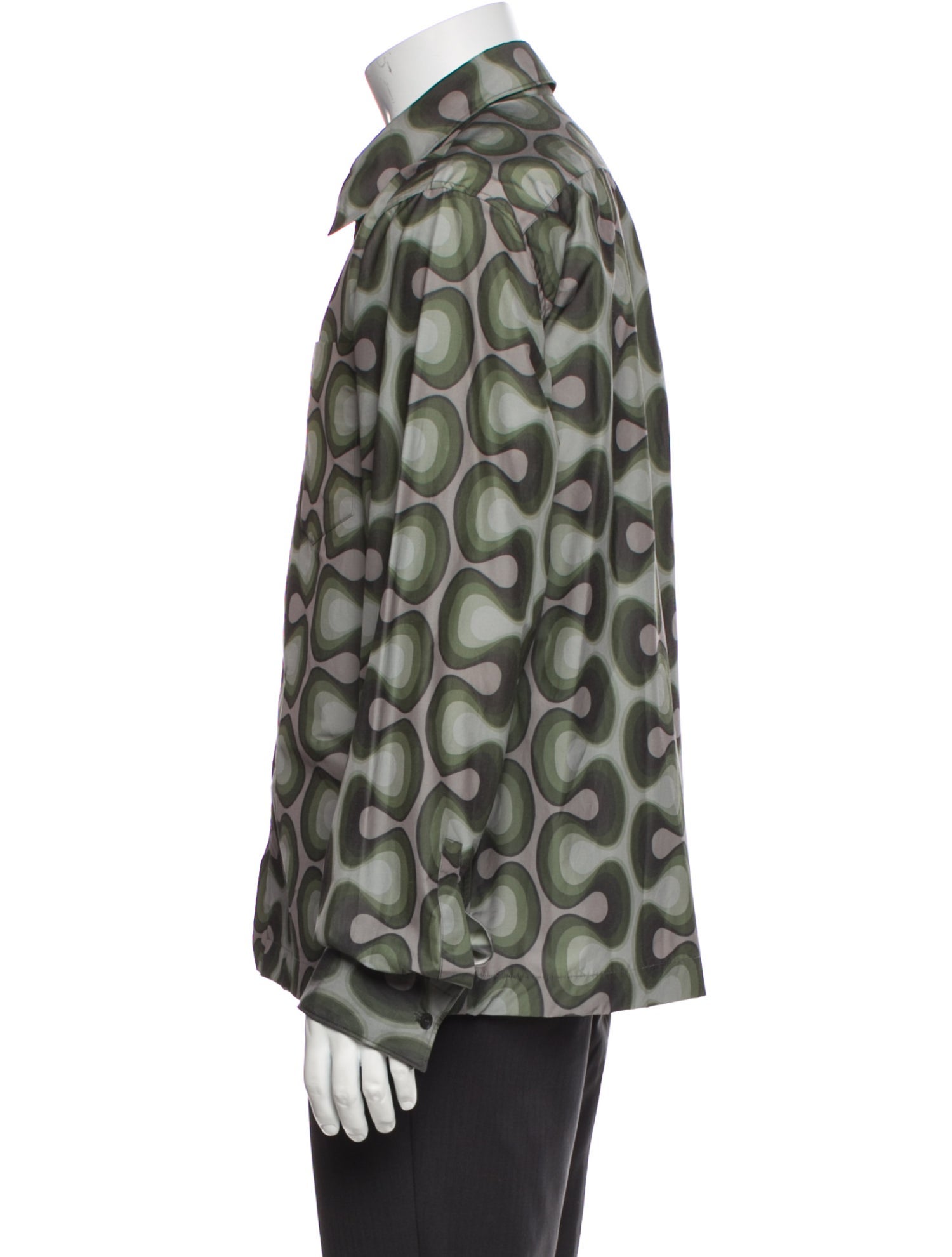 Dries Van Noten Printed Windbreaker