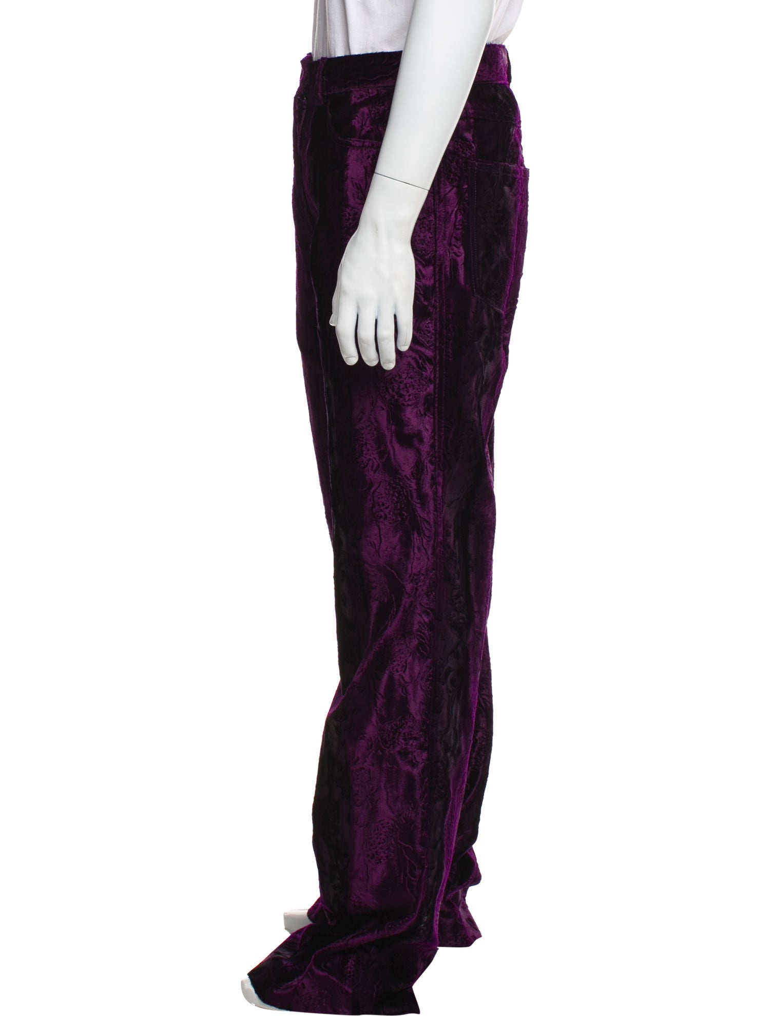 Dries Van Noten Printed Pants