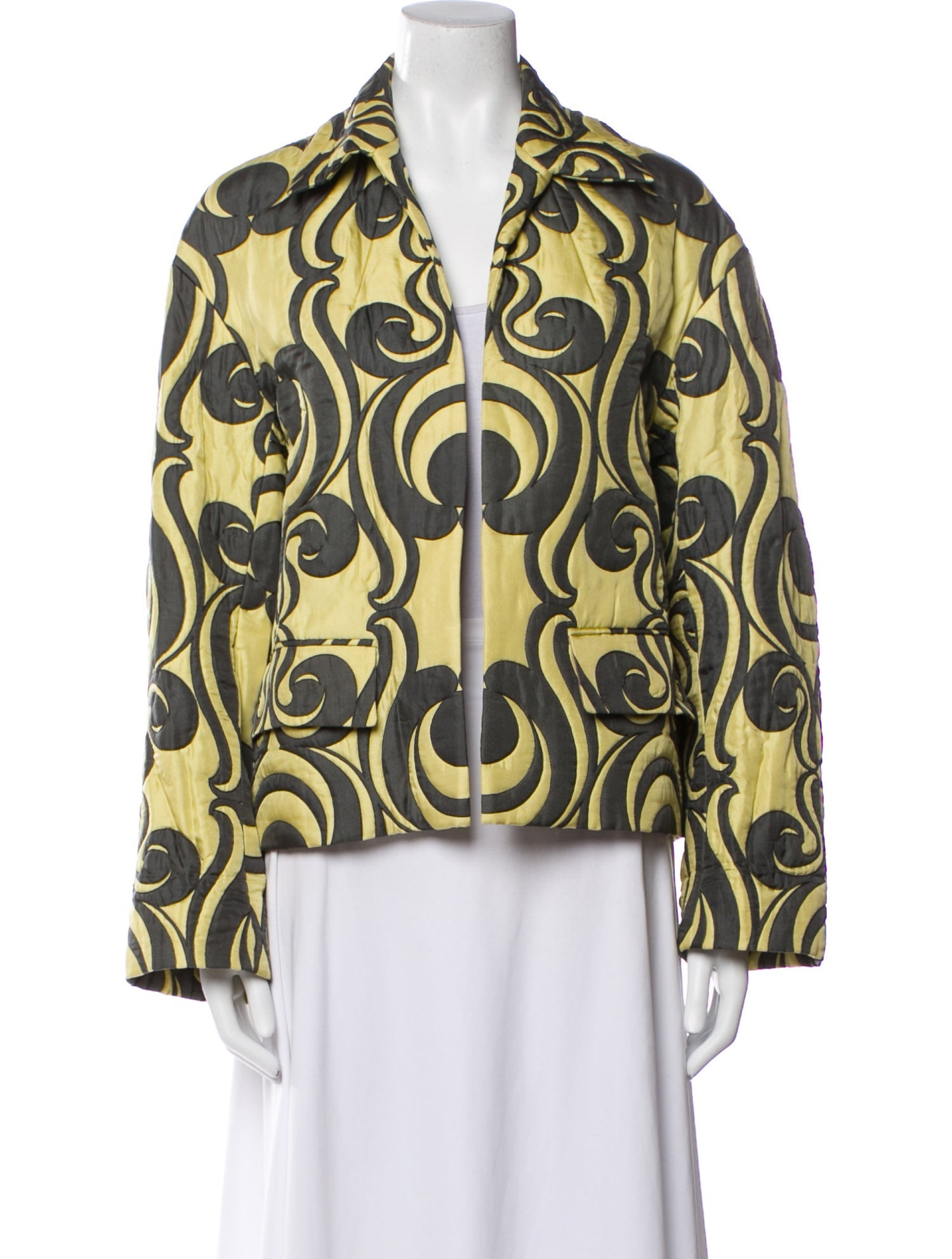 Dries Van Noten Printed Blazer